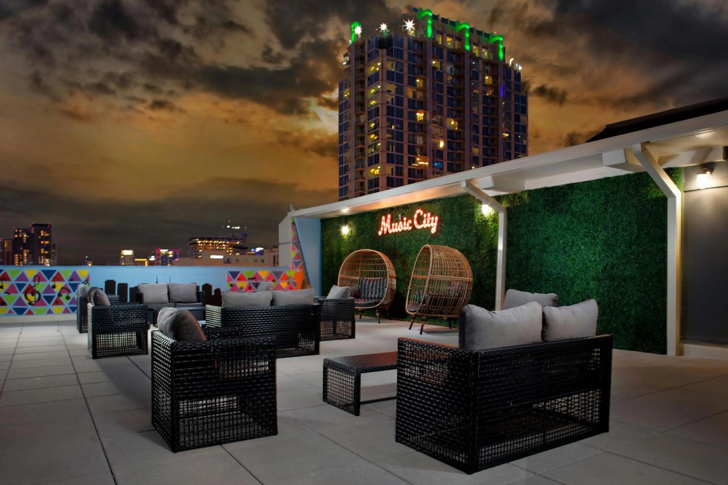 View (from property/room) in Aloft Nashville West End