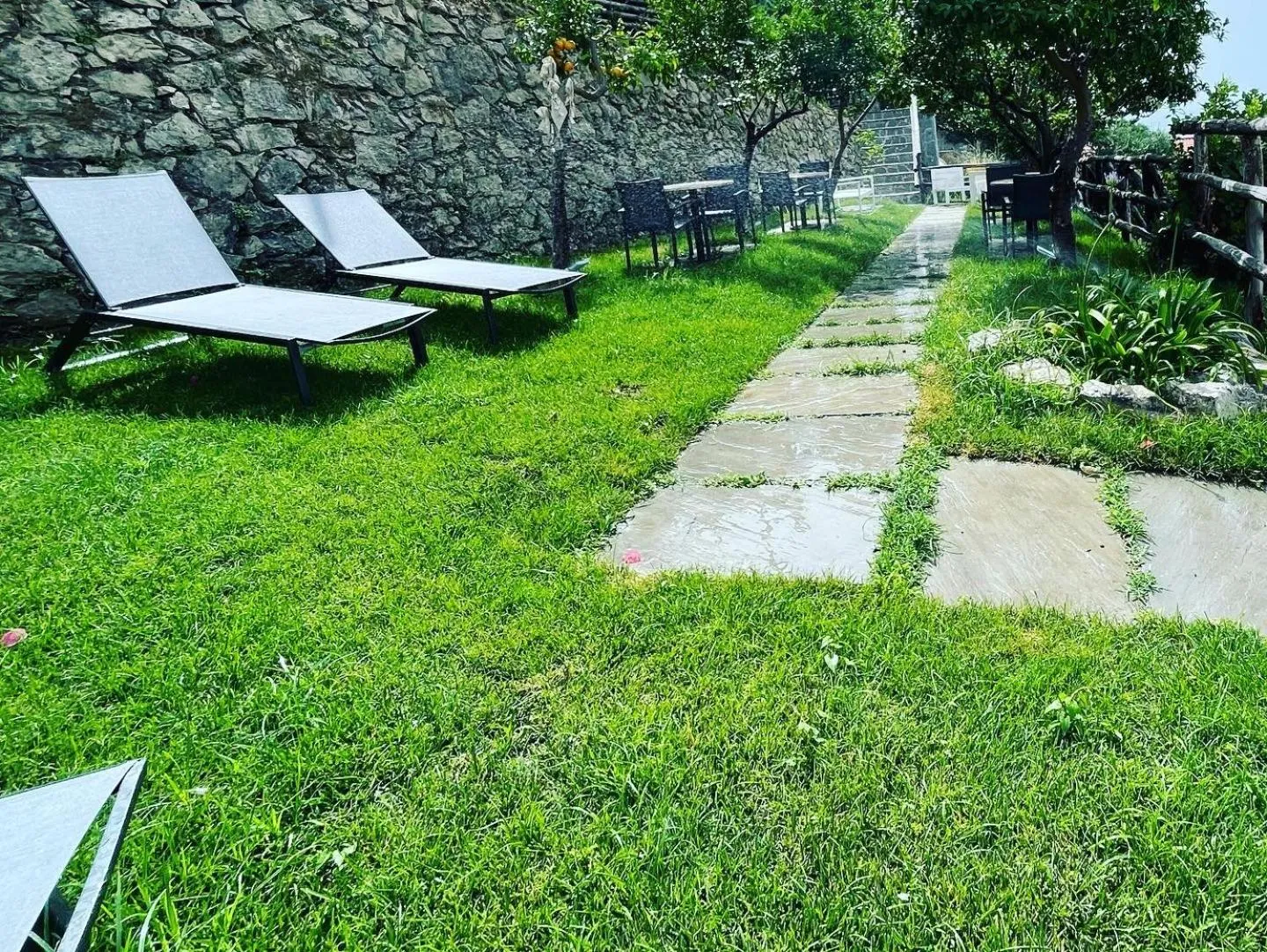 Garden in Relais Manfredi