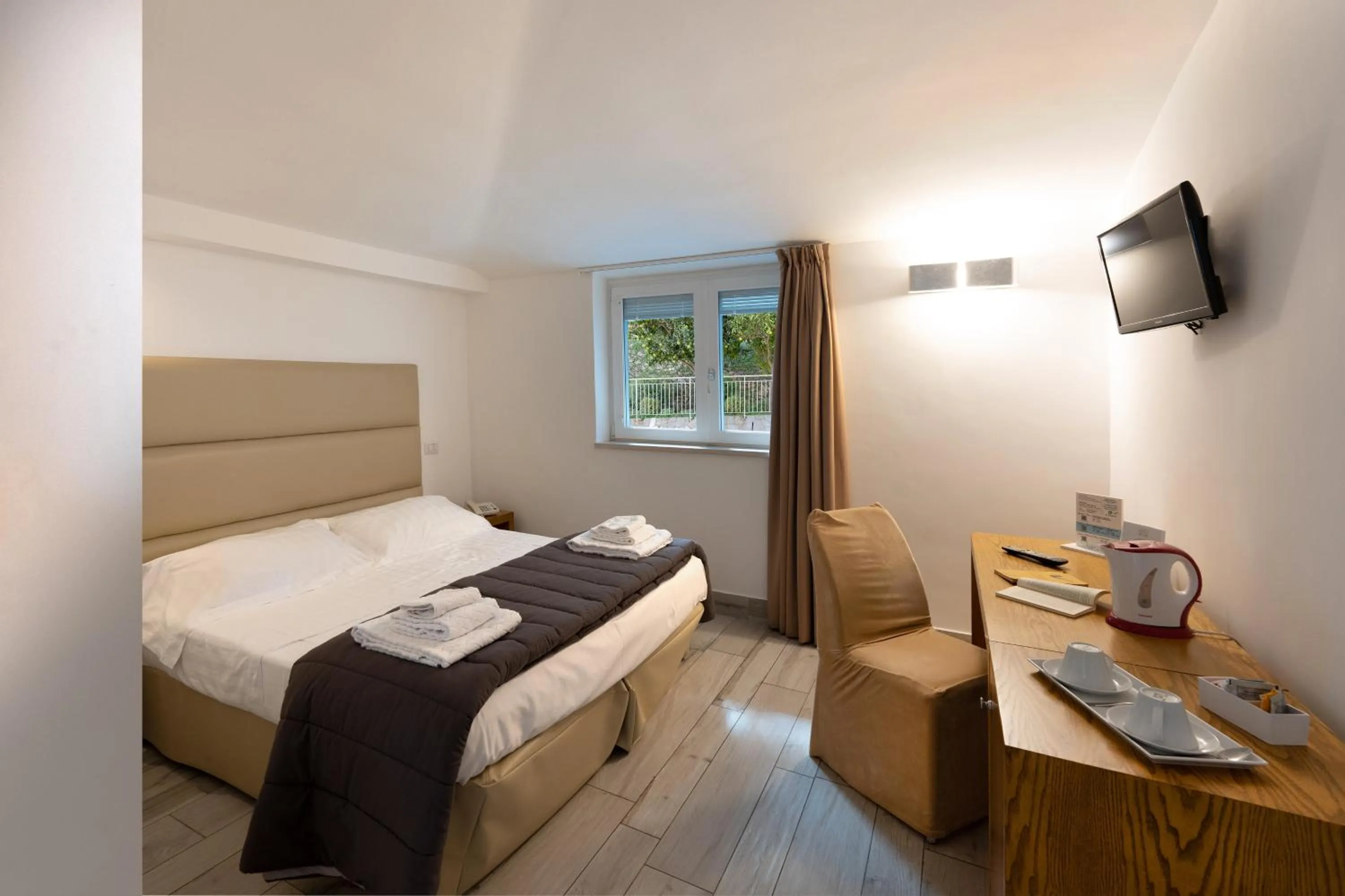 Garden view in Relais Manfredi