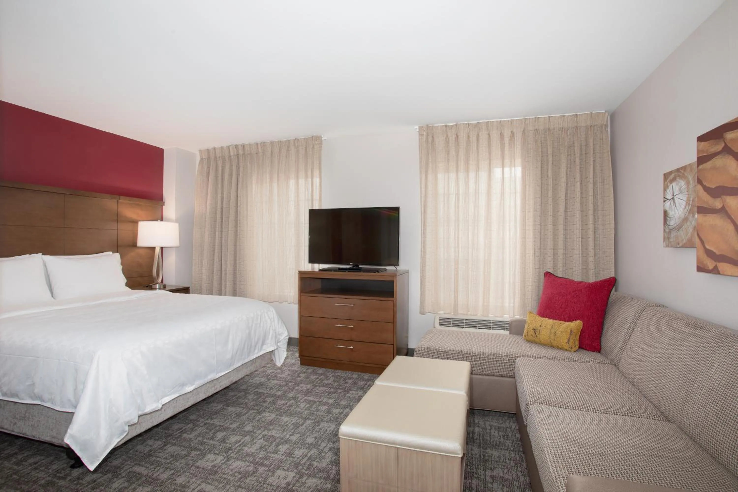 Bed in Staybridge Suites Denver International Airport by IHG