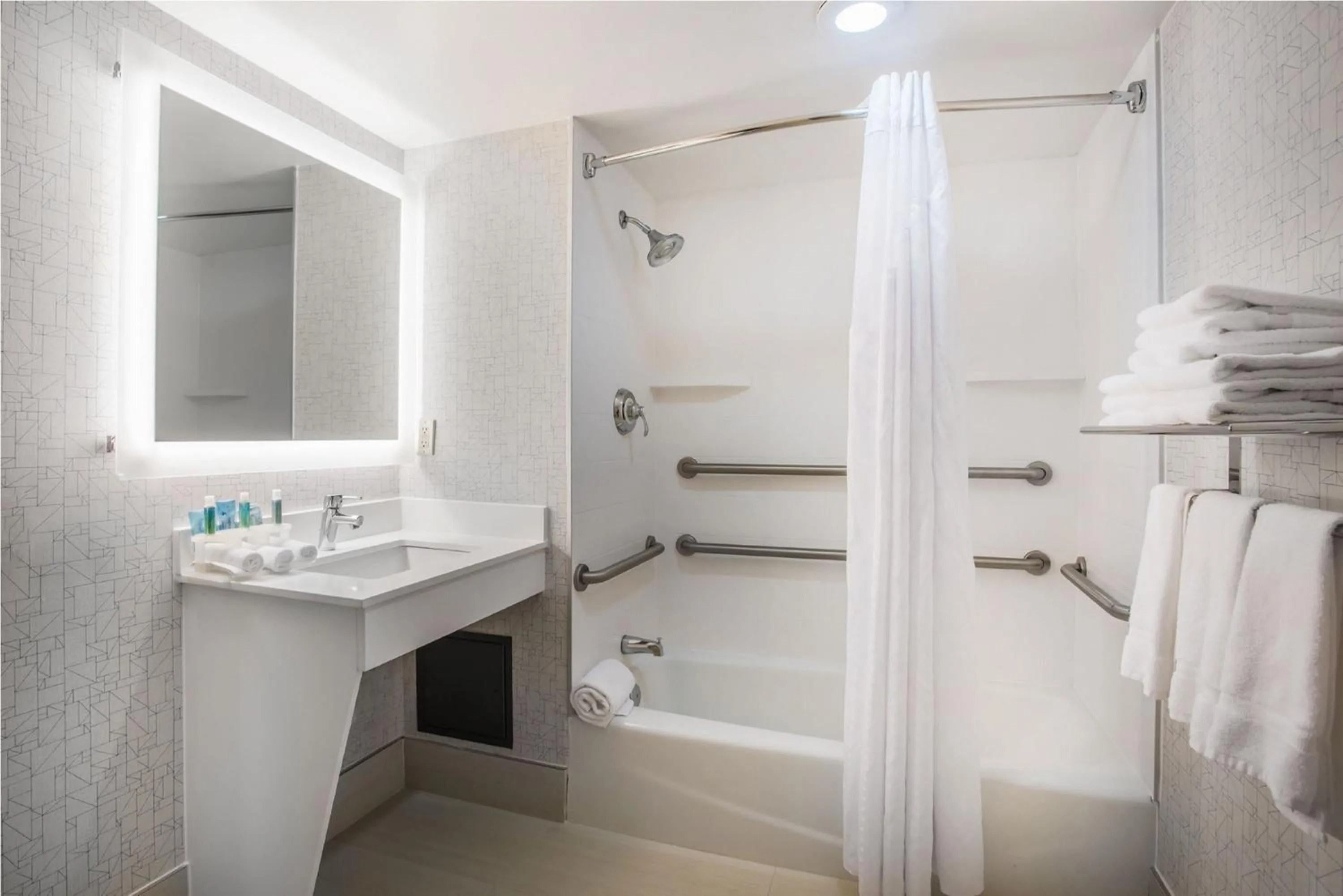 Bathroom in Holiday Inn Express Albany Downtown