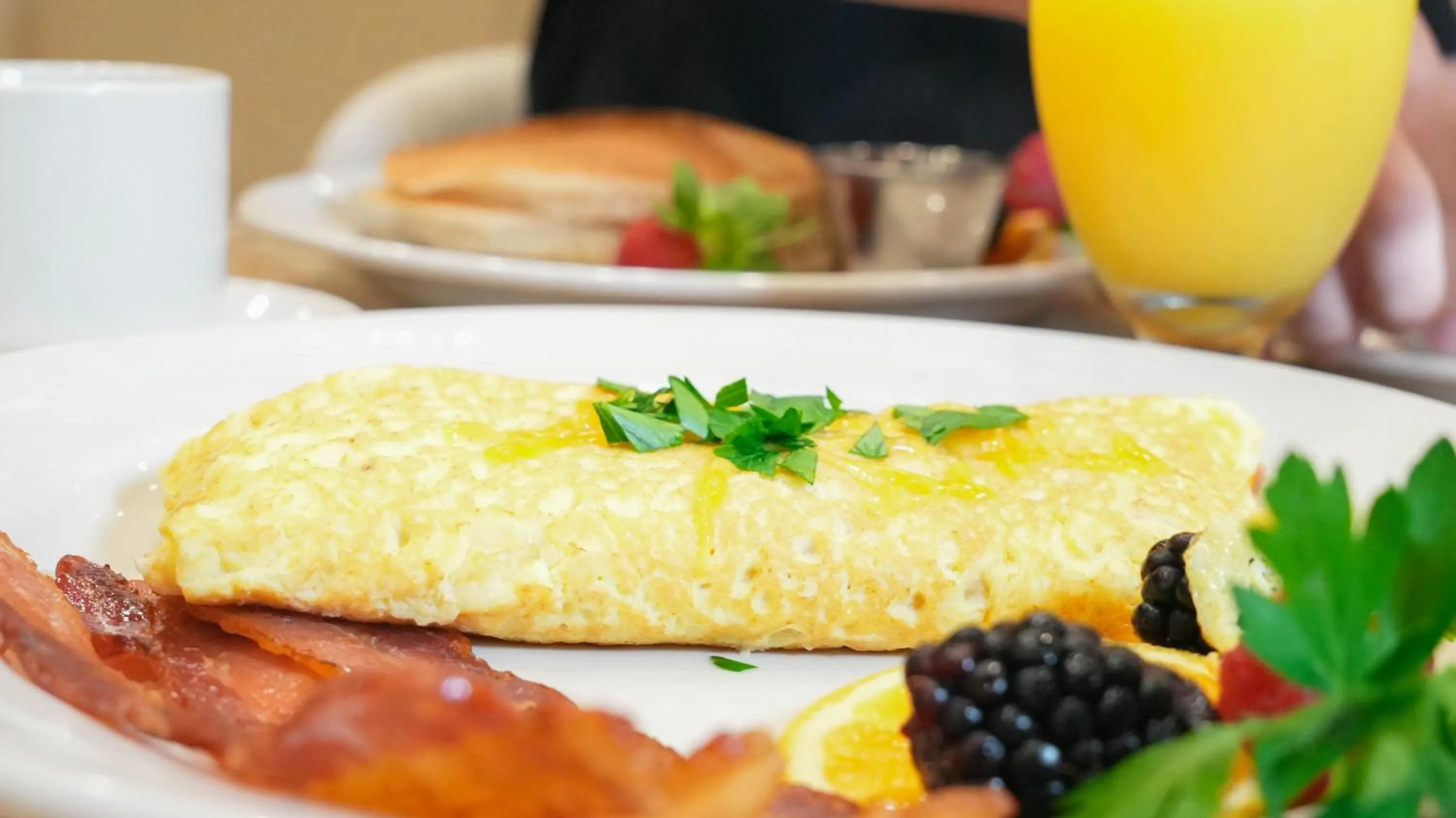 Breakfast in Crowne Plaza Houston Med Ctr-Galleria Area by IHG