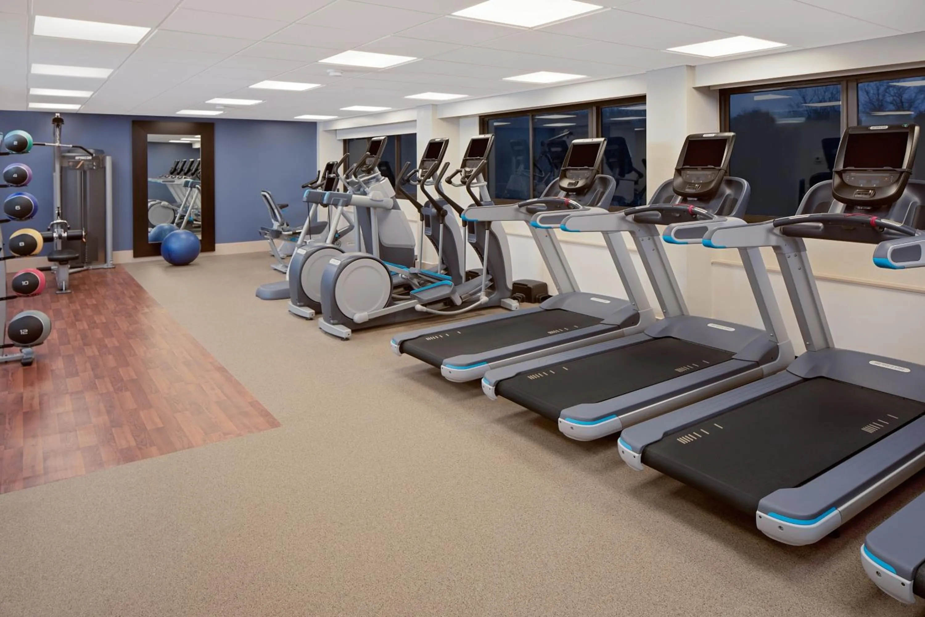 Fitness centre/facilities in Nashville Airport Marriott