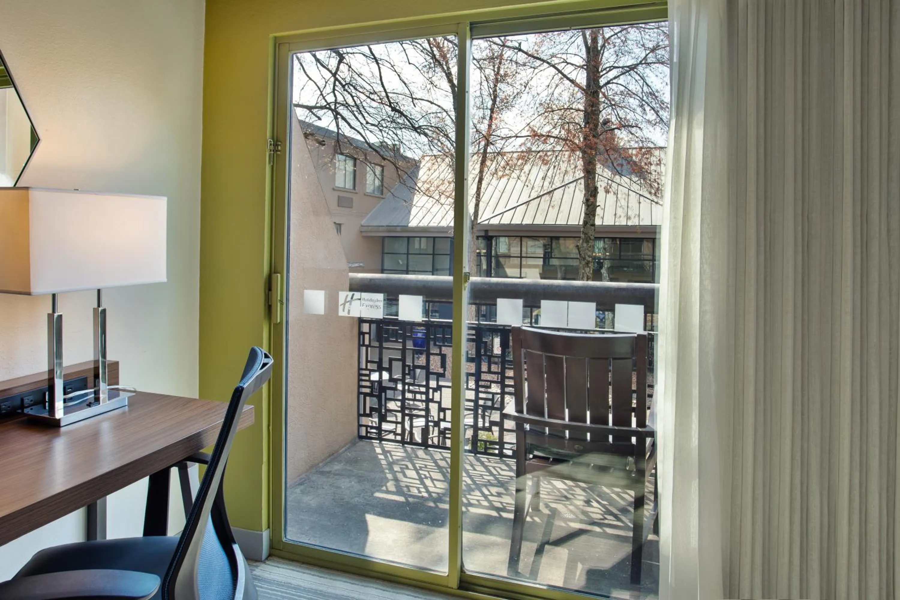 Patio in Holiday Inn Express Nashville Airport by IHG