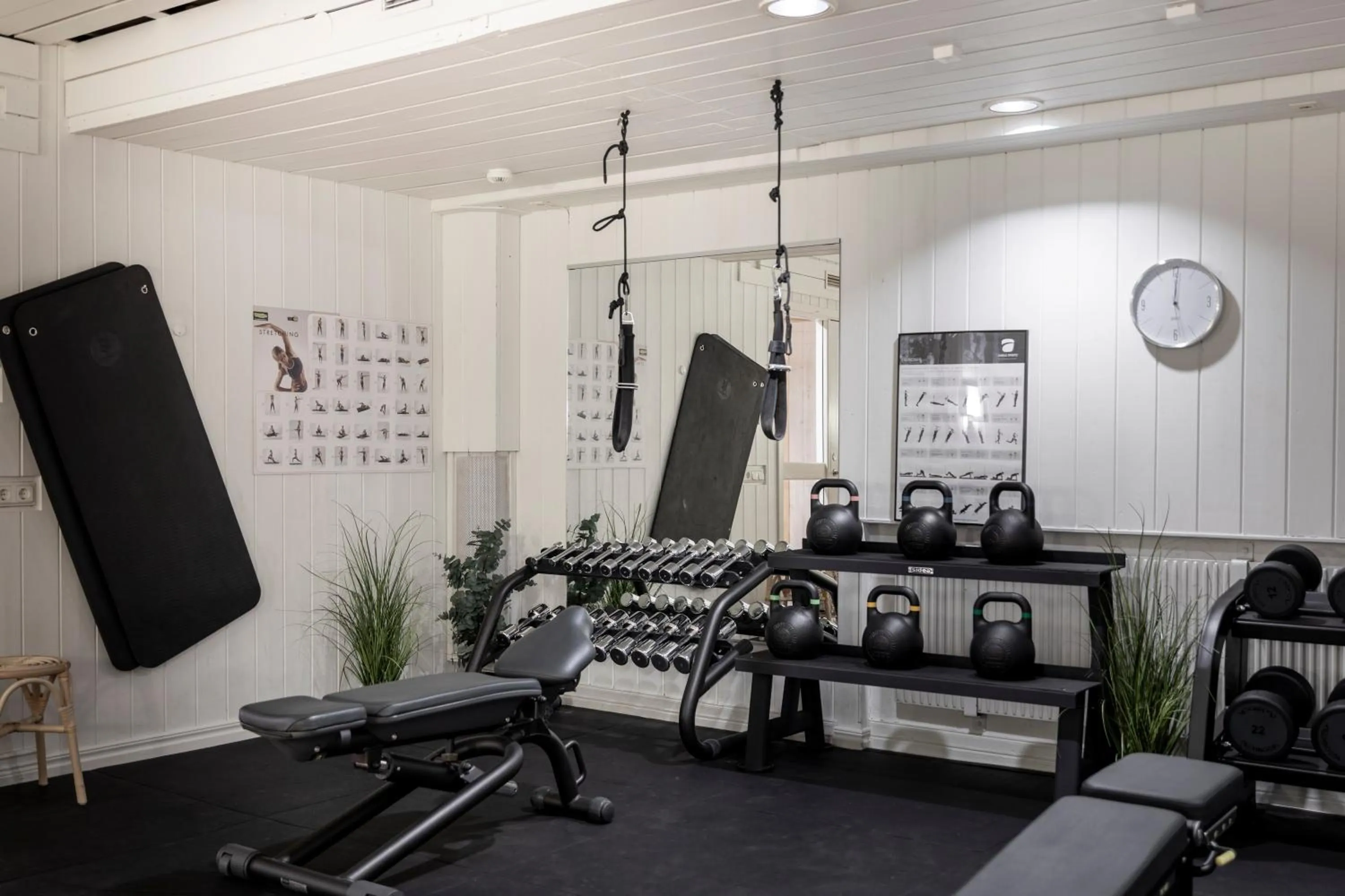 Fitness centre/facilities in Home Hotel Majoren