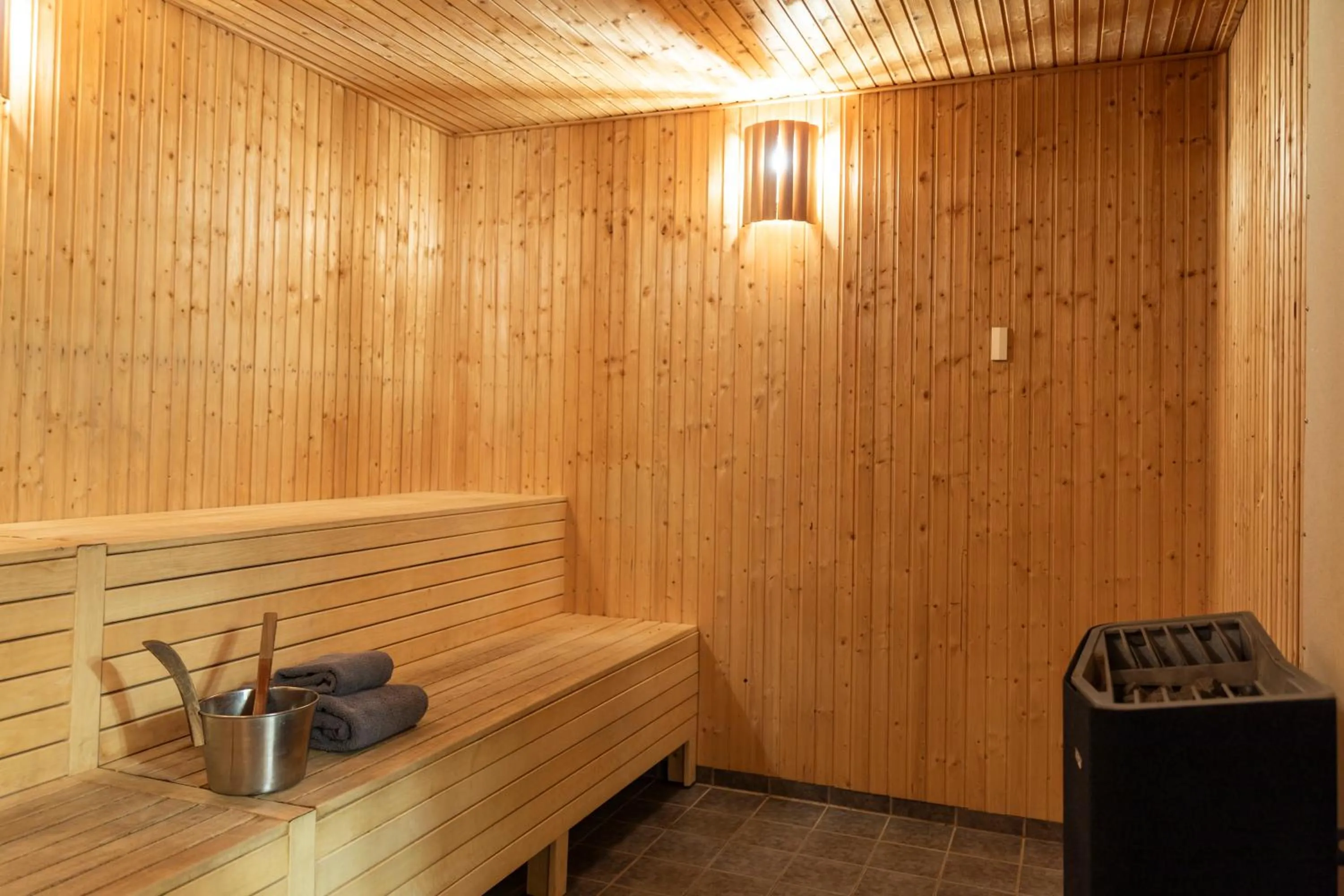 Sauna in Home Hotel Majoren