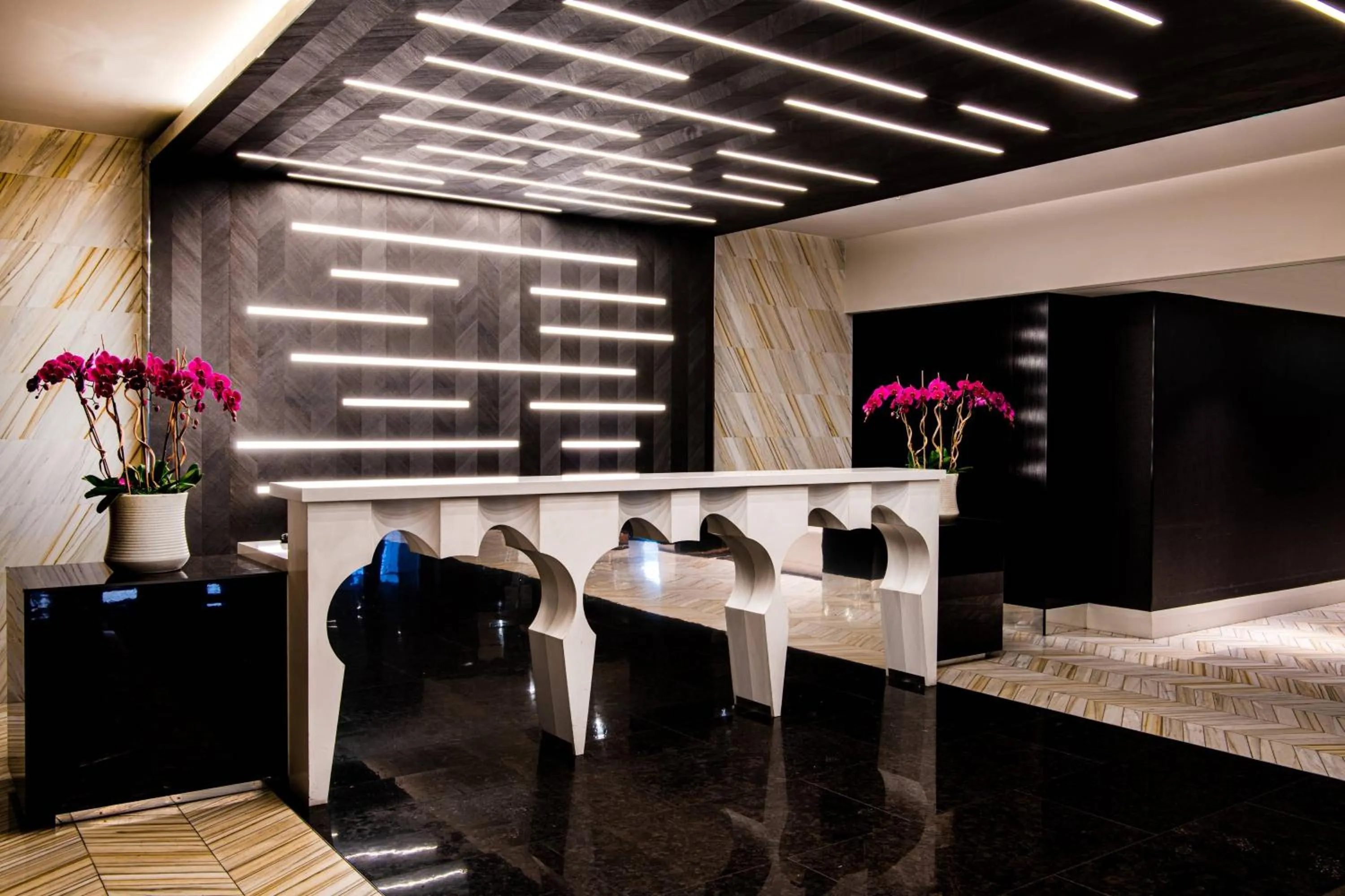 Lobby or reception in Beverly Hills Marriott