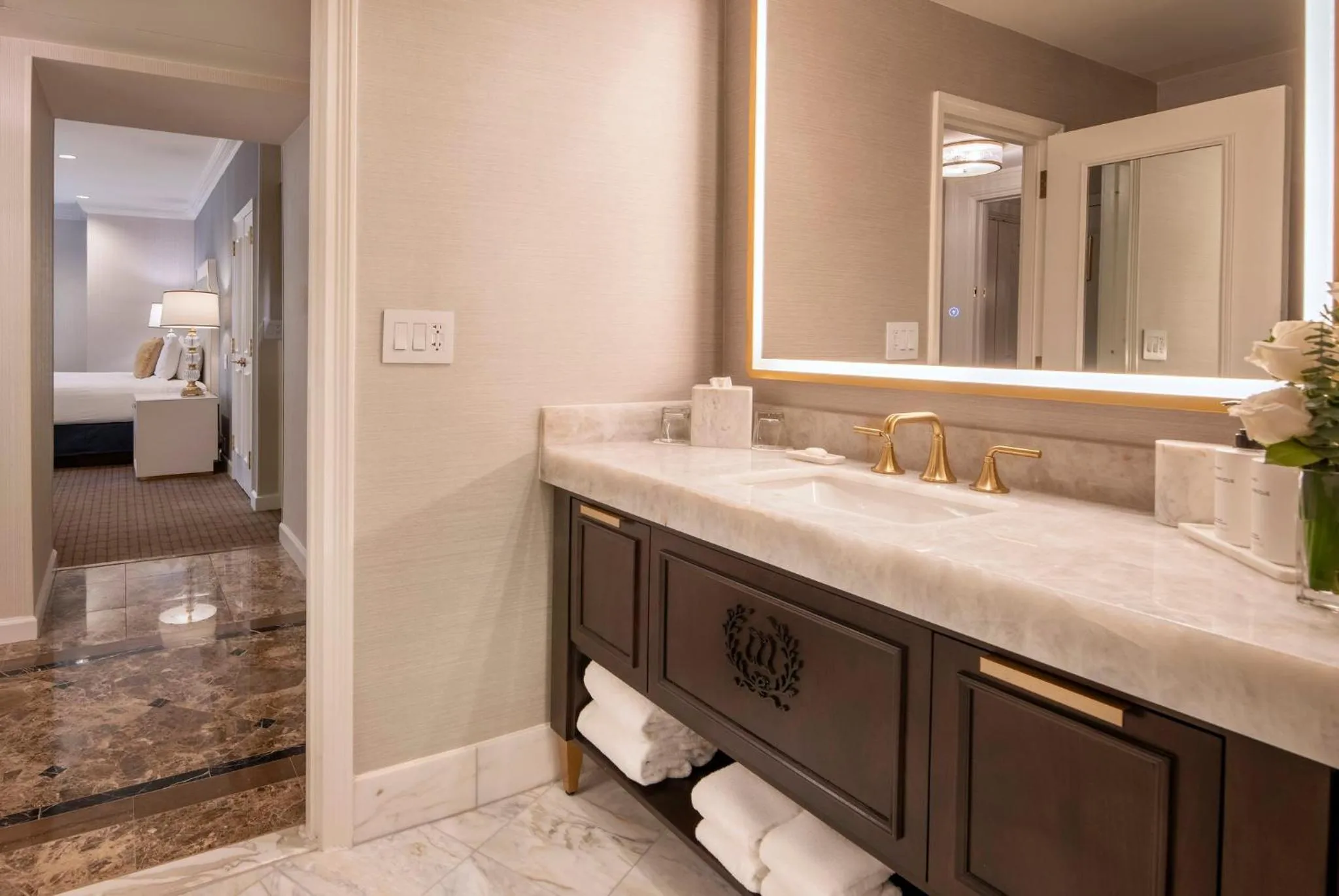 Bathroom in Willard InterContinental Washington by IHG