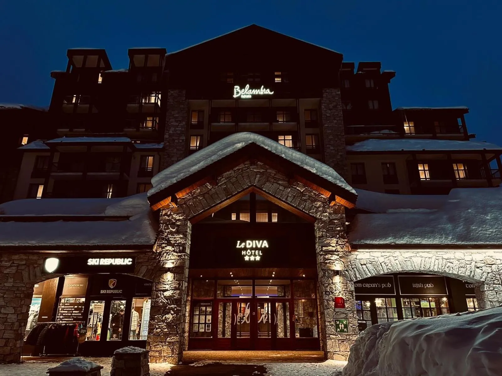 Property building in Hôtel Tignes Le Diva