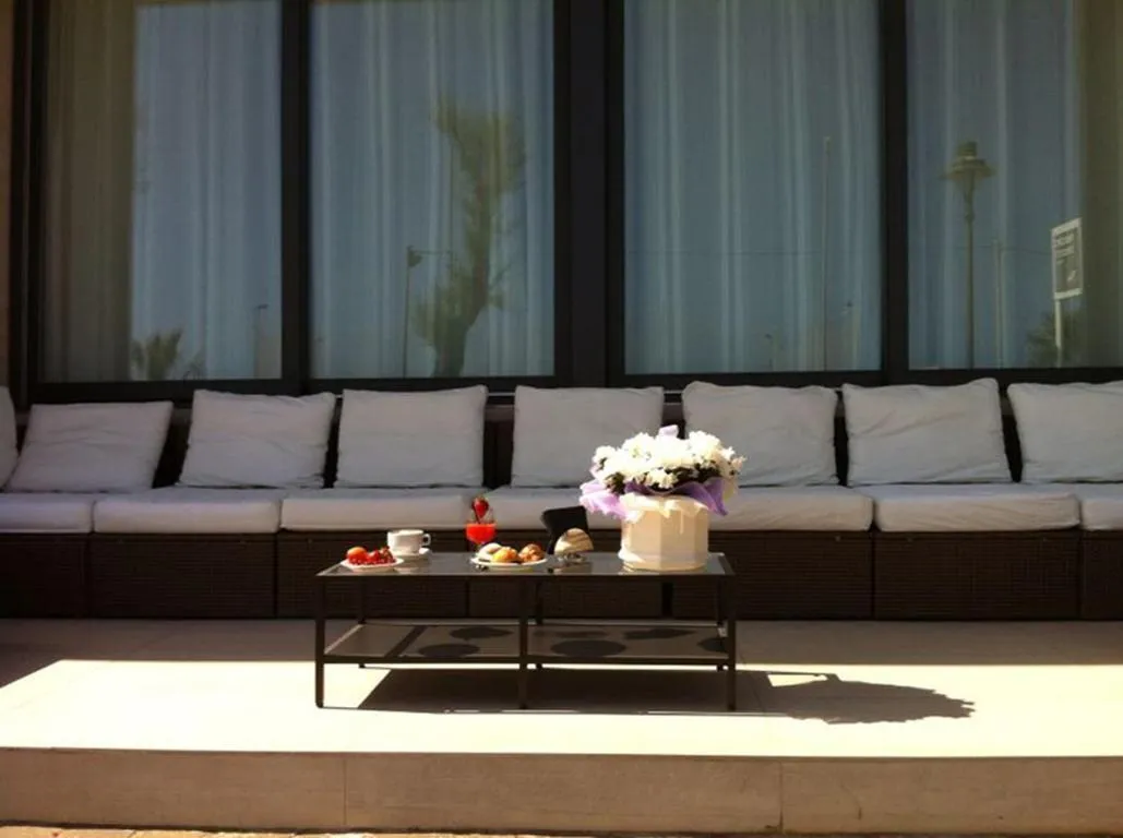 Patio in Hotel Aurora