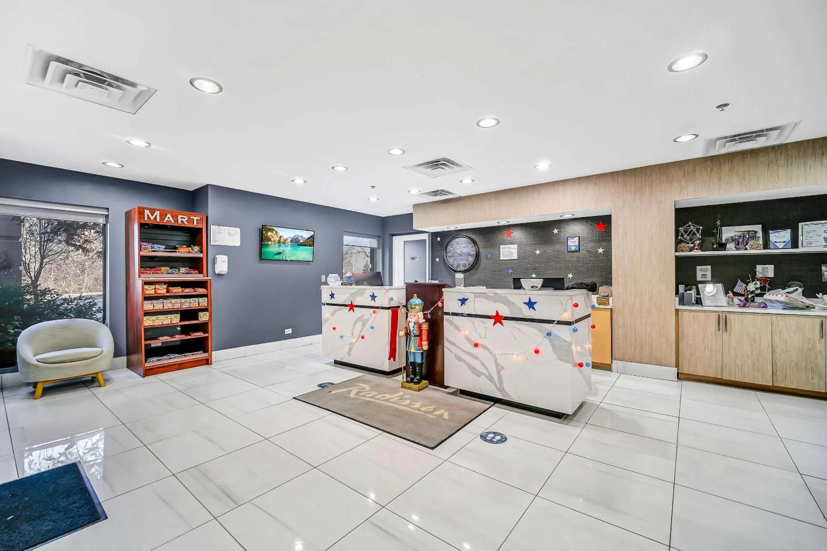 Lobby or reception in Radisson Hotel Schaumburg