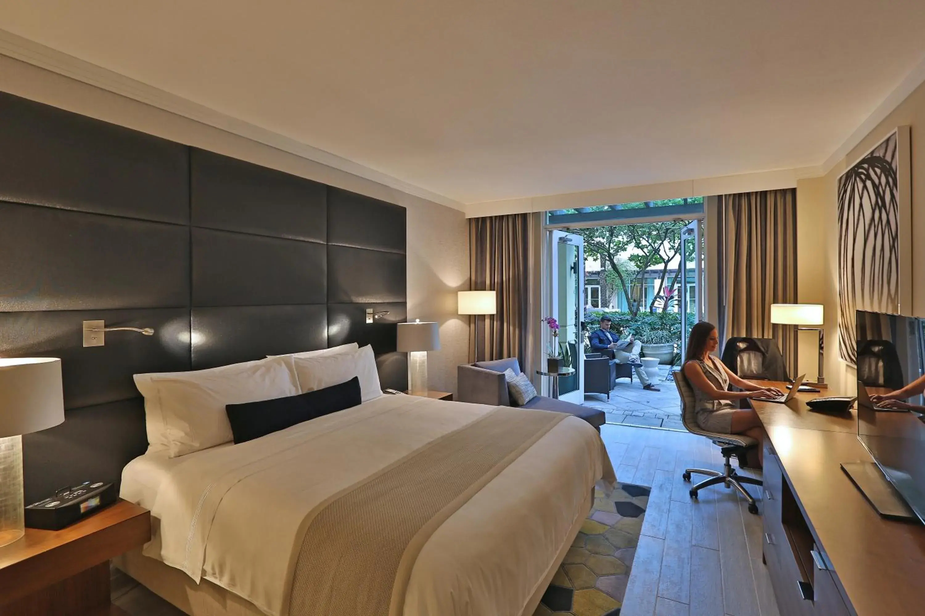 Classic King Room with Pool Access in InterContinental At Doral Miami by IHG Classic King Room with Pool Access in InterContinental At Doral Miami by IHG