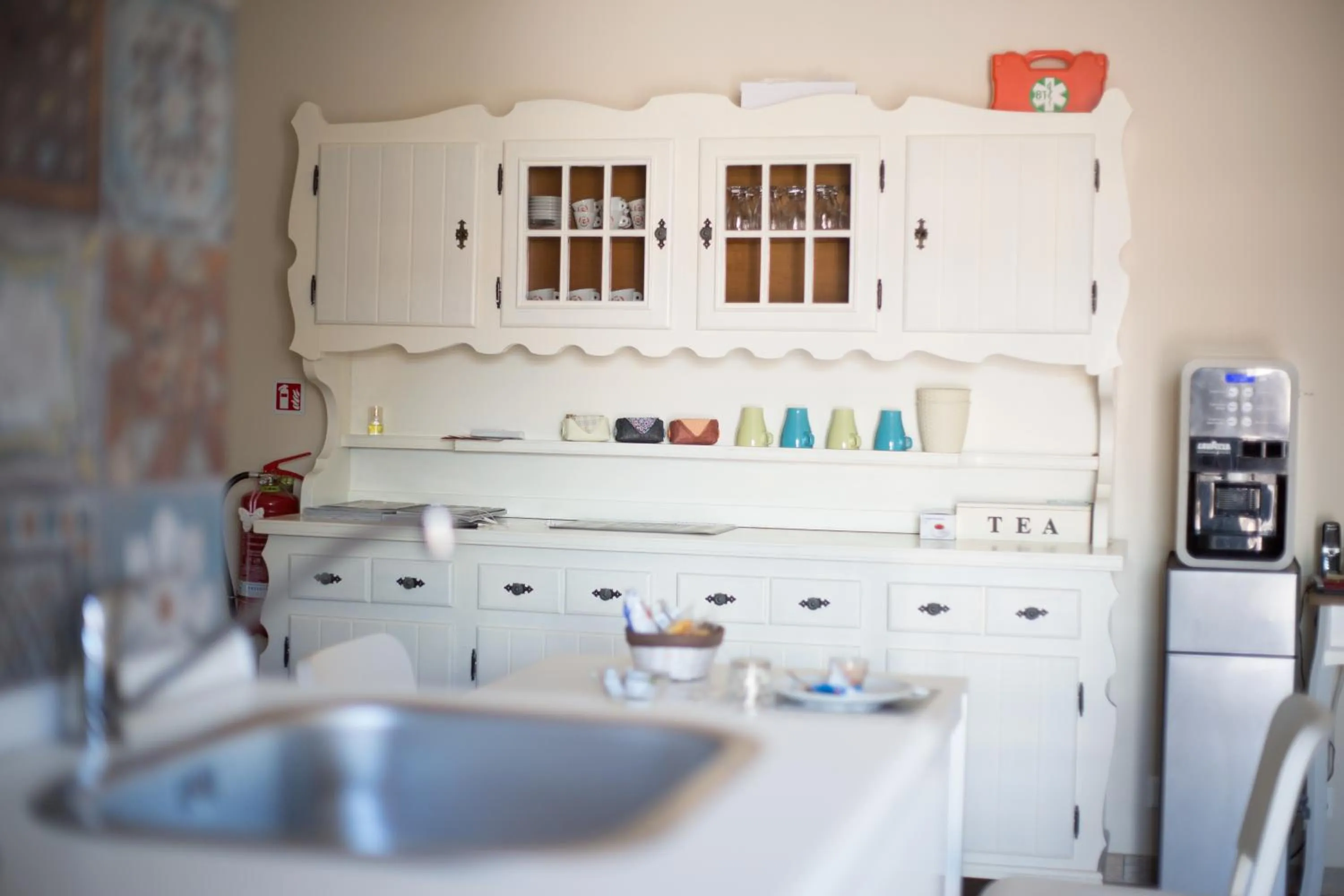 Communal kitchen in My Sweet Rome Guest House