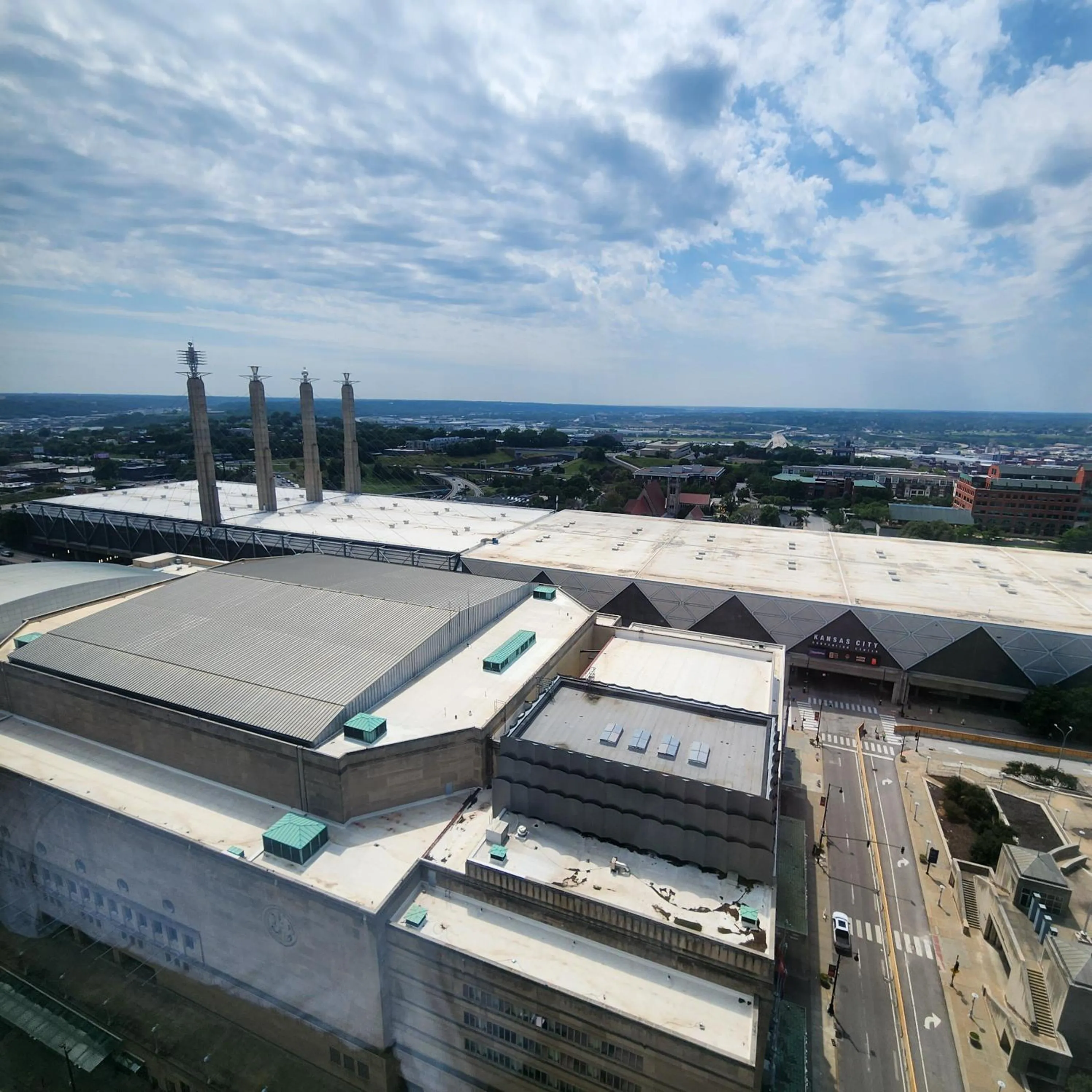 City view in Crowne Plaza Kansas City Downtown by IHG