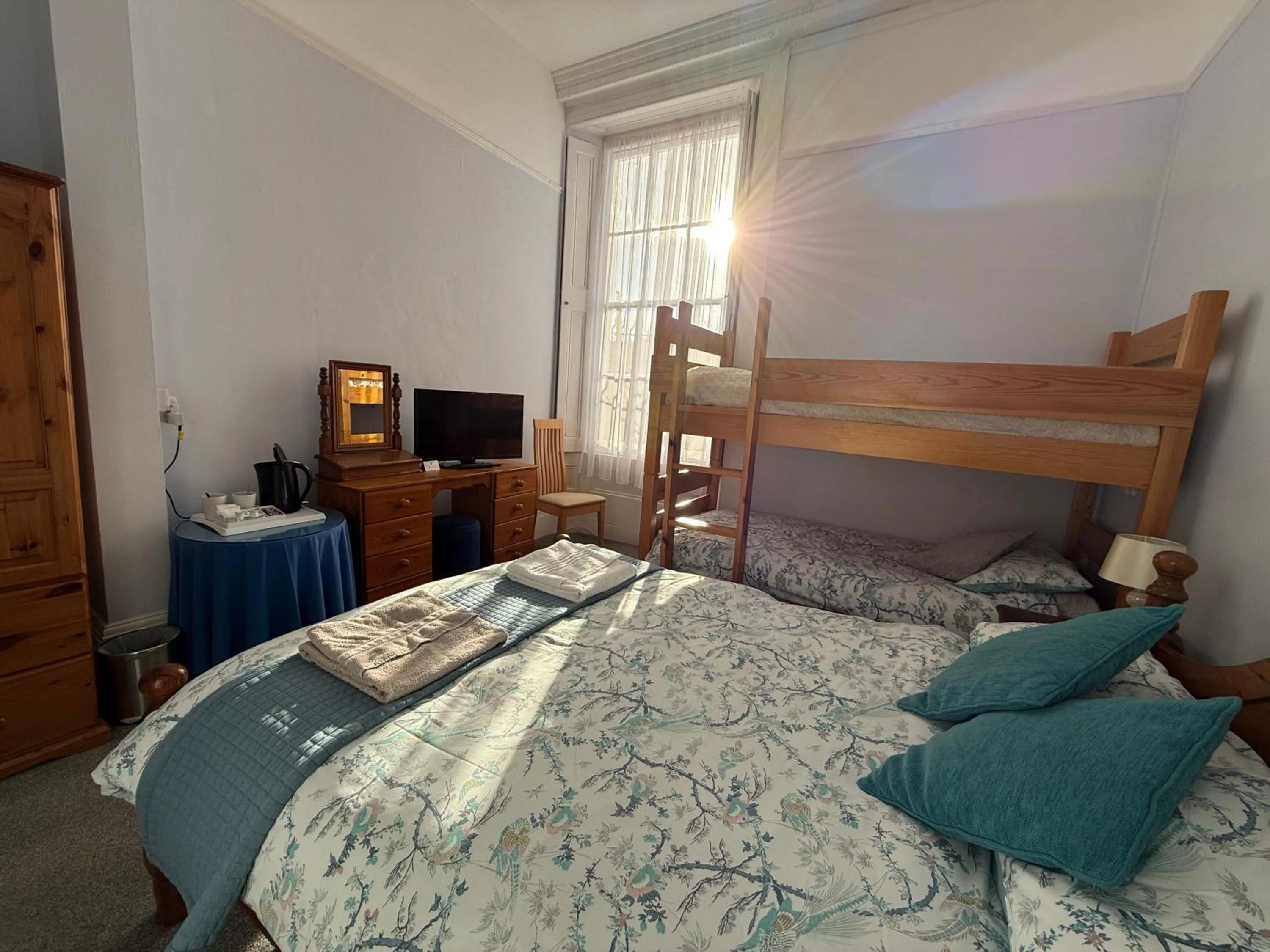 Bed in Spring Garden Guest House