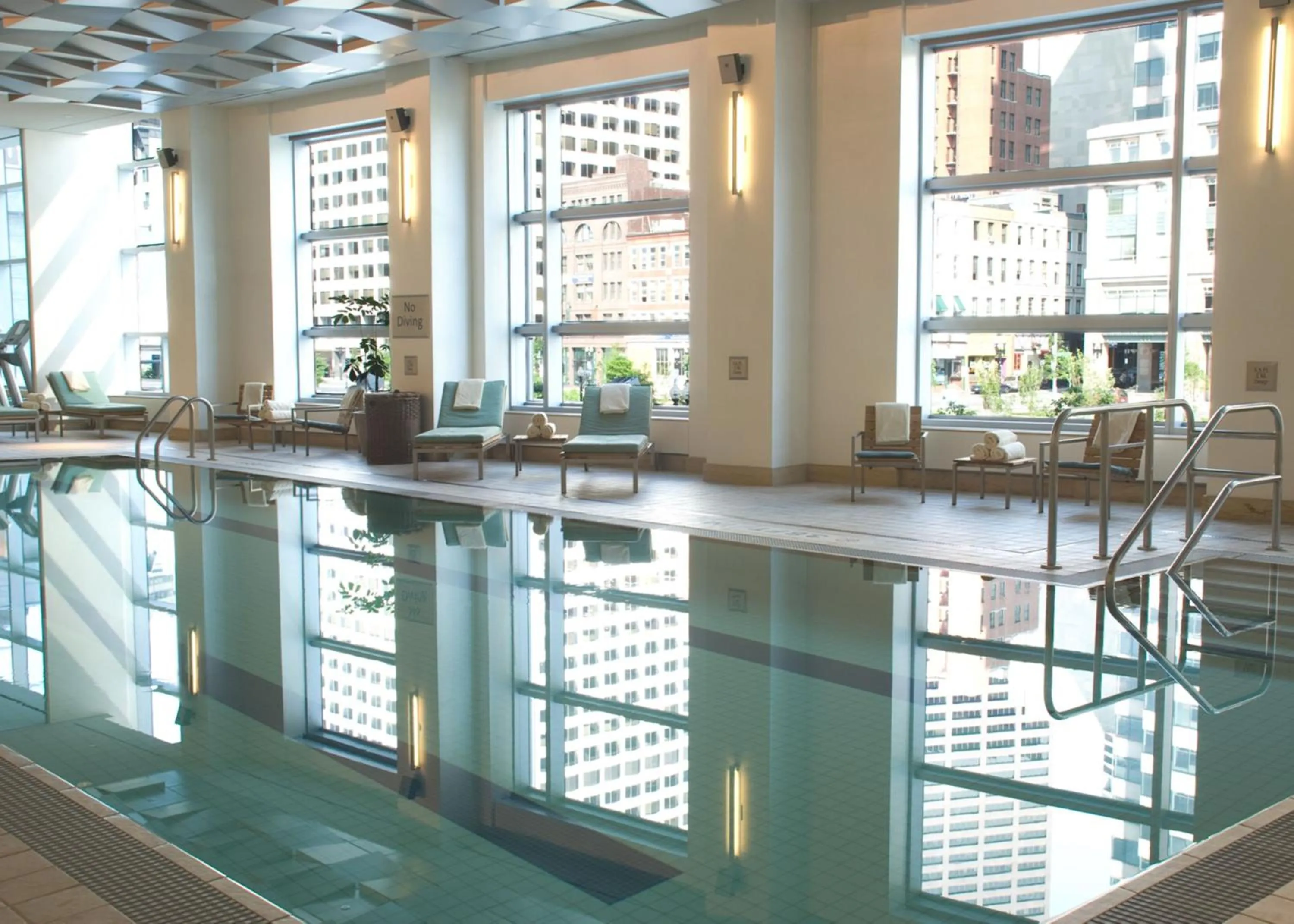 Swimming pool in InterContinental Boston by IHG