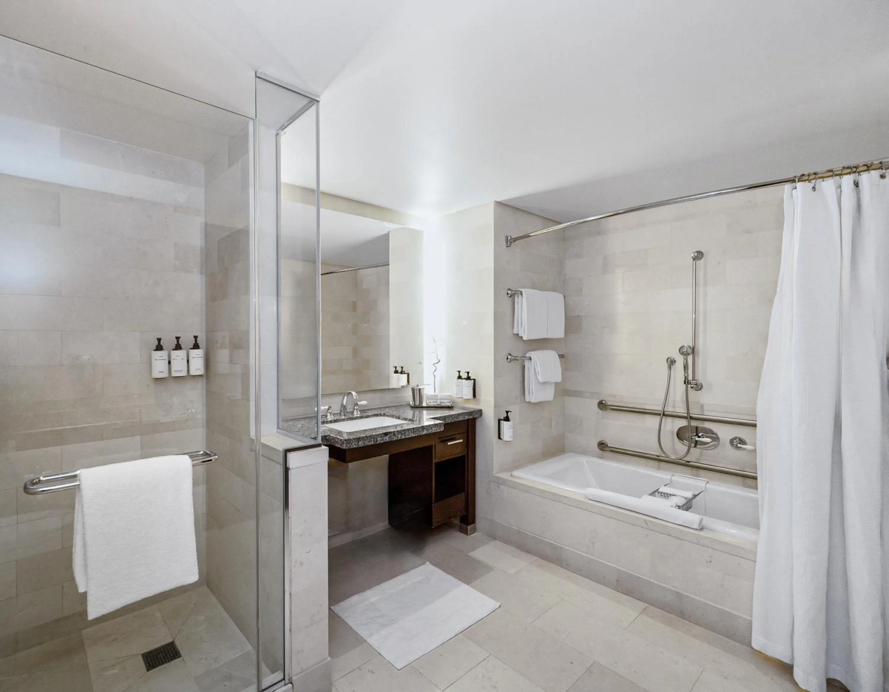 Bathroom in InterContinental Boston by IHG