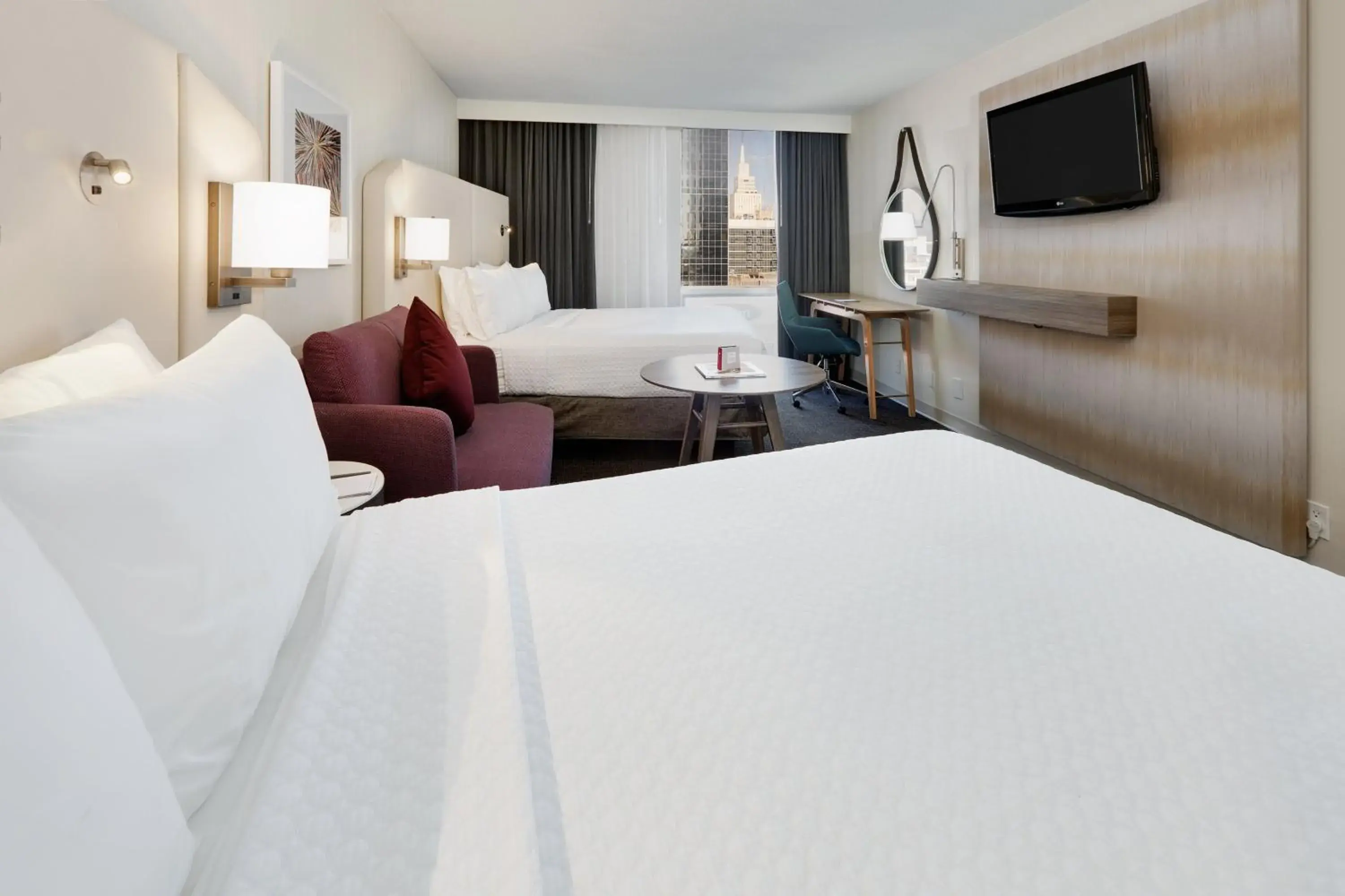 Premium Queen Room with Two Queen Beds and City View in Crowne Plaza Dallas Downtown by IHG Premium Queen Room with Two Queen Beds and City View in Crowne Plaza Dallas Downtown by IHG