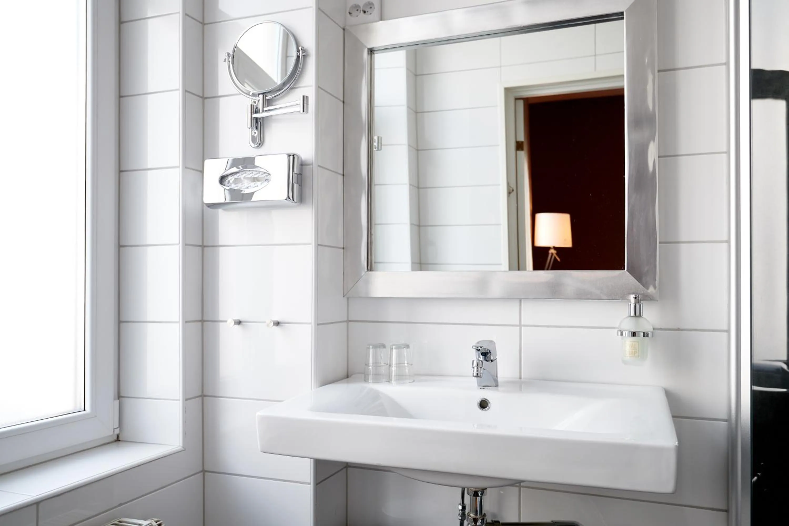 Bathroom in Hotell Stadsparken