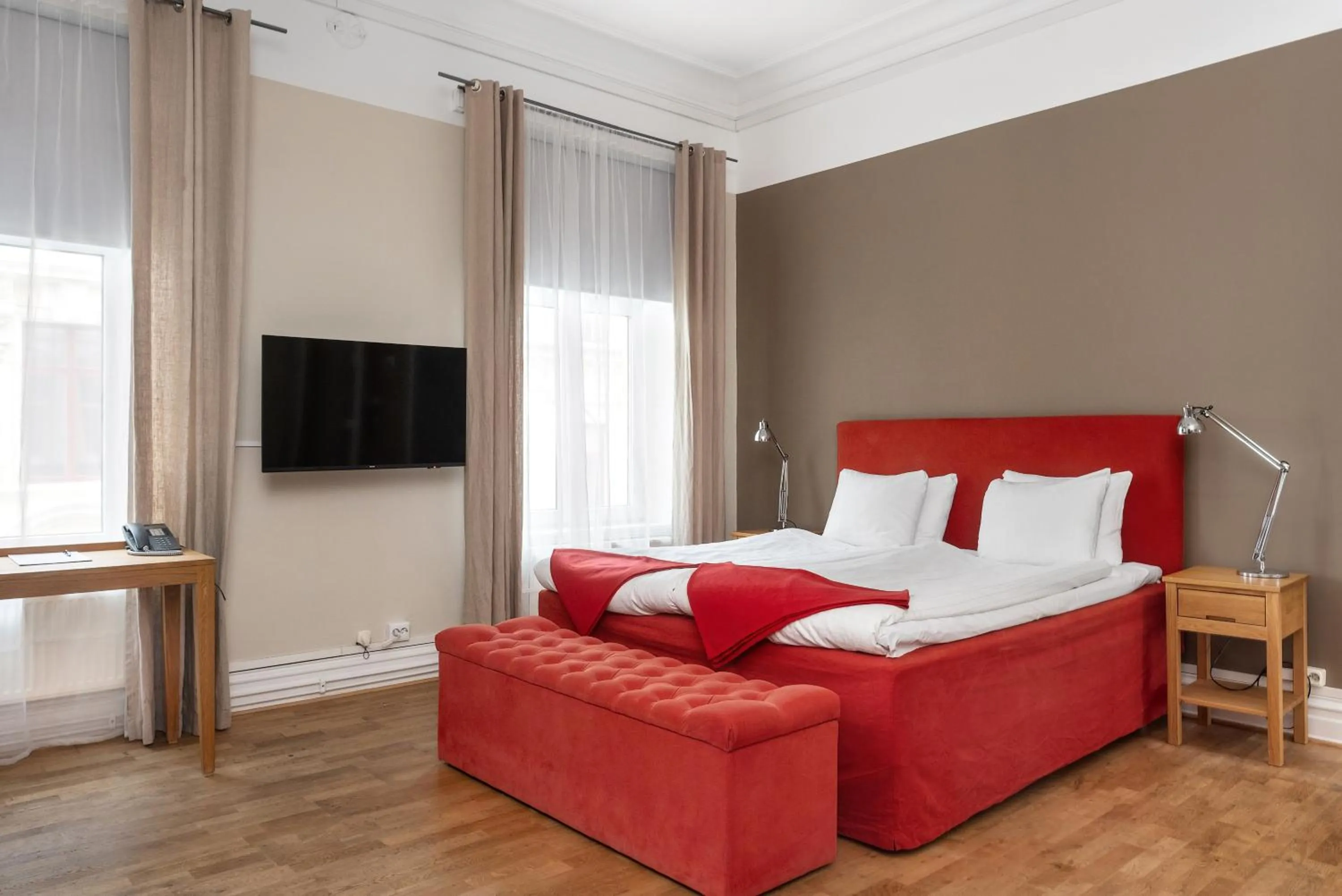 Bed in Hotell Stadsparken