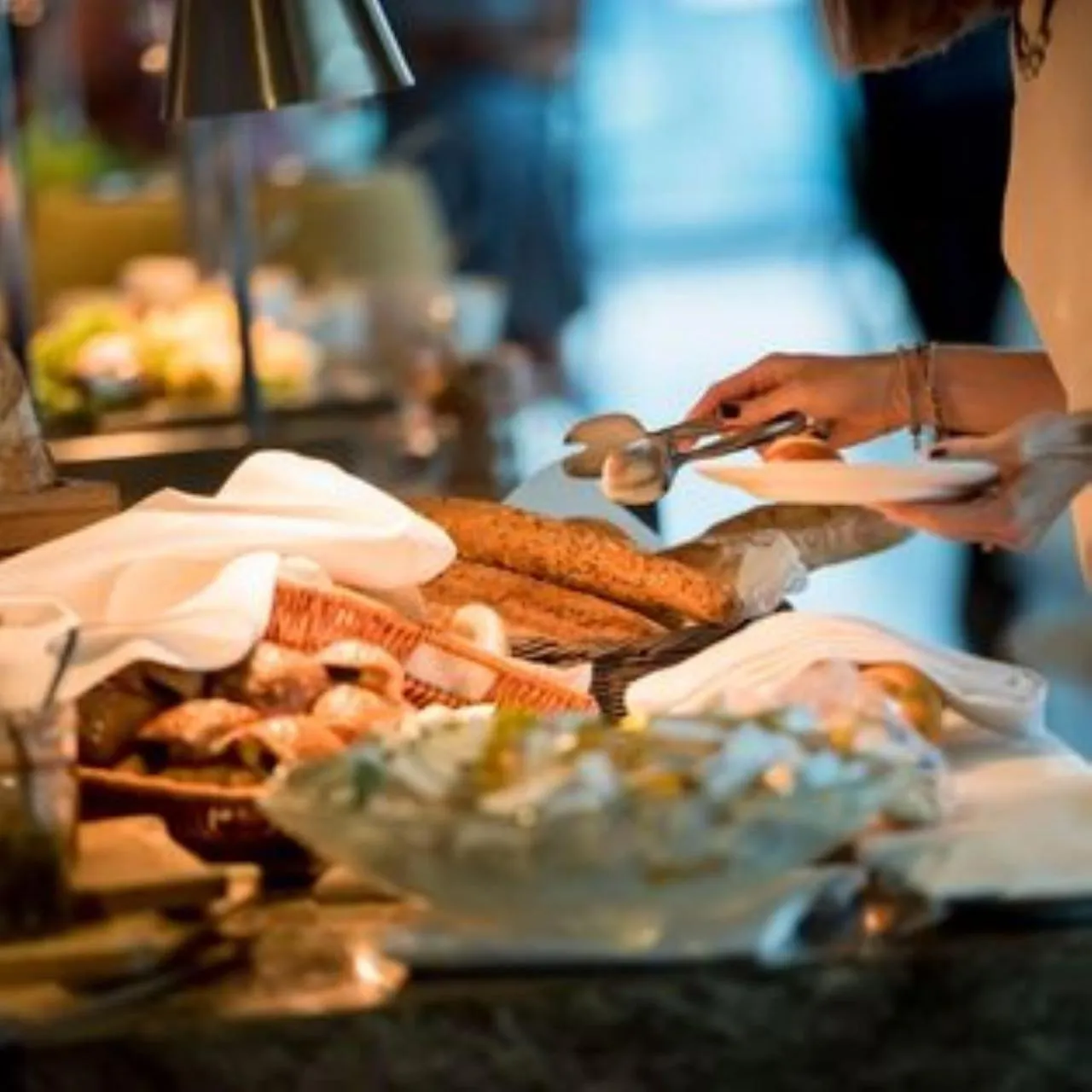 Buffet breakfast in Hotell Stadsparken