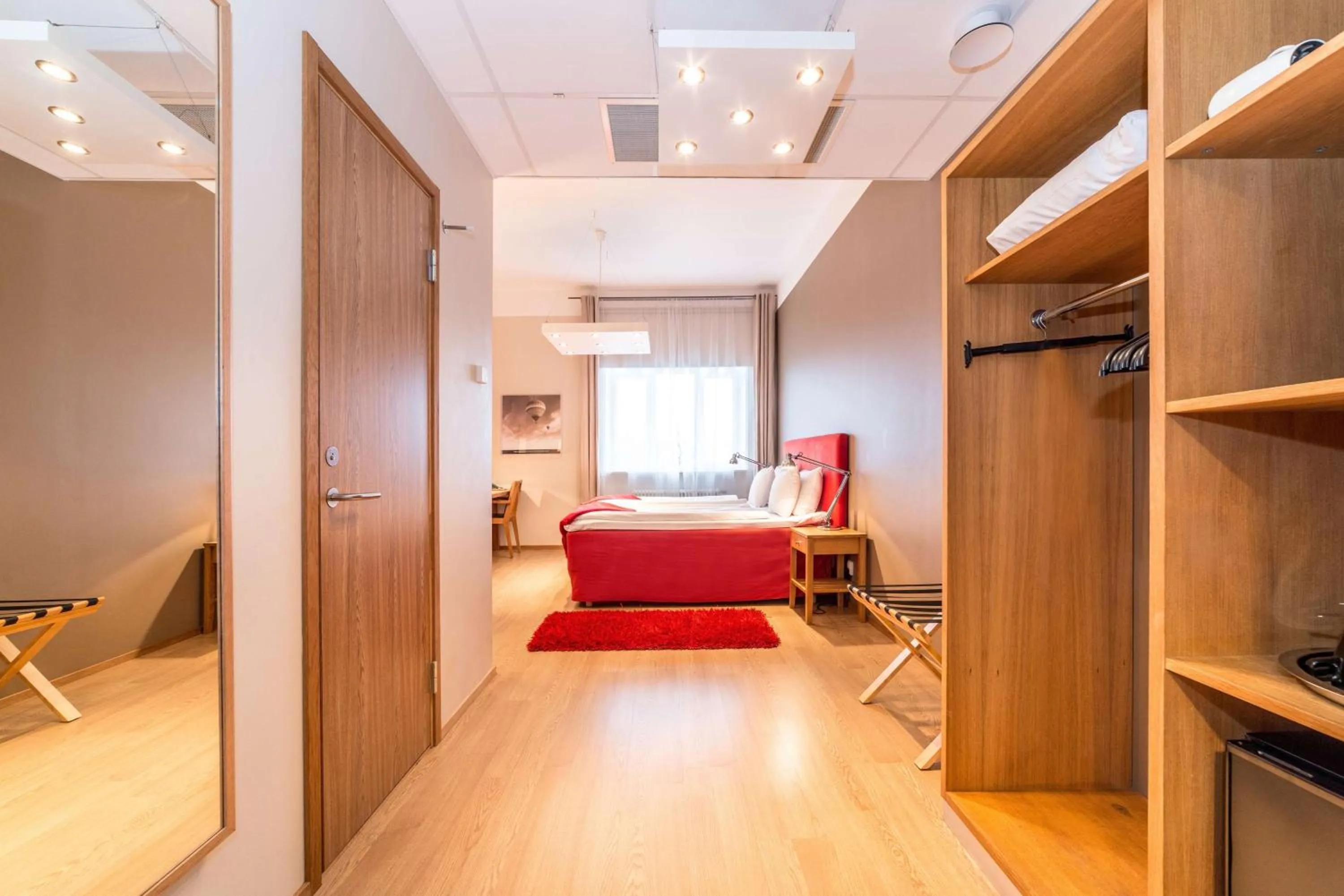 Photo of the whole room in Hotell Stadsparken