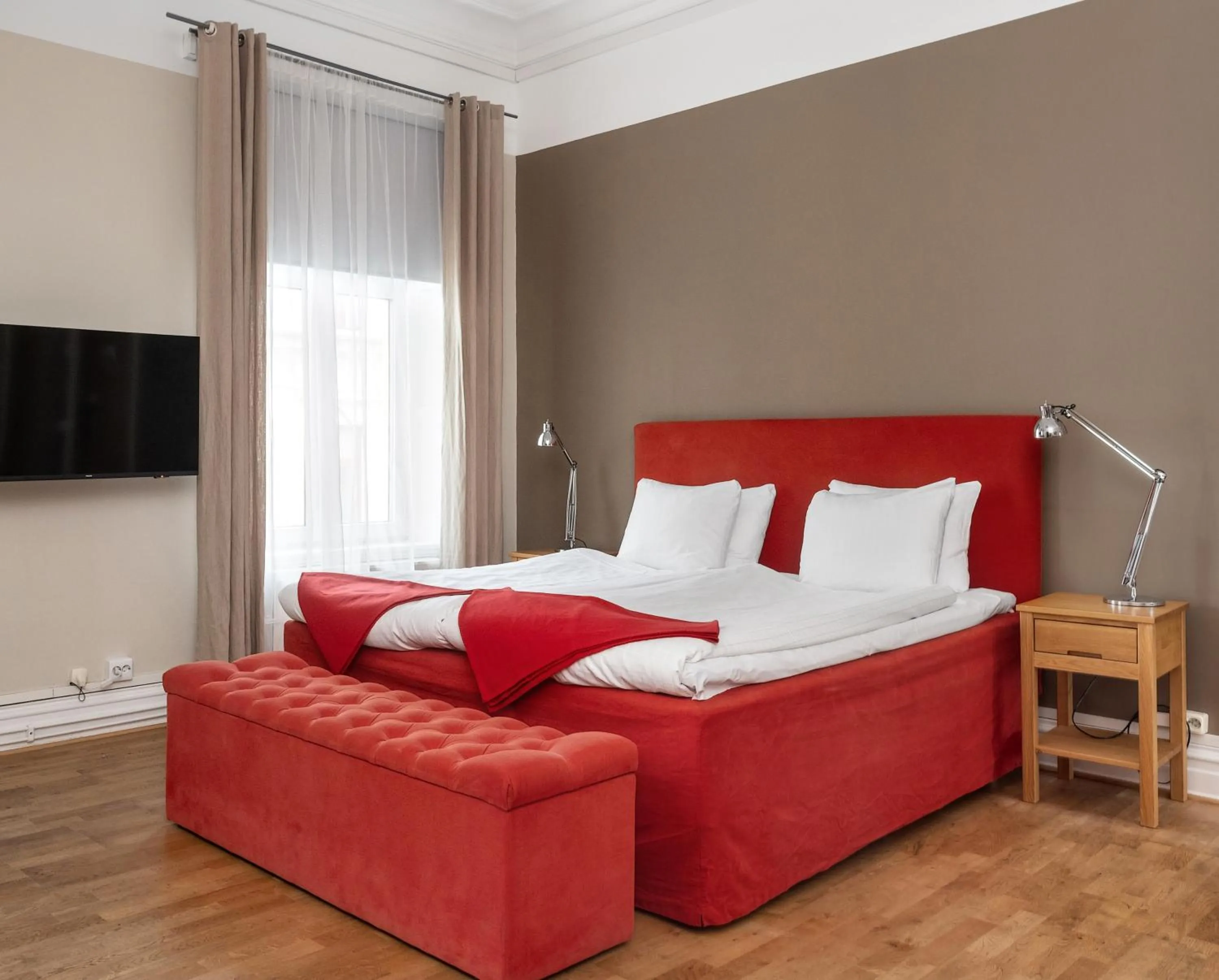 Bed in Hotell Stadsparken