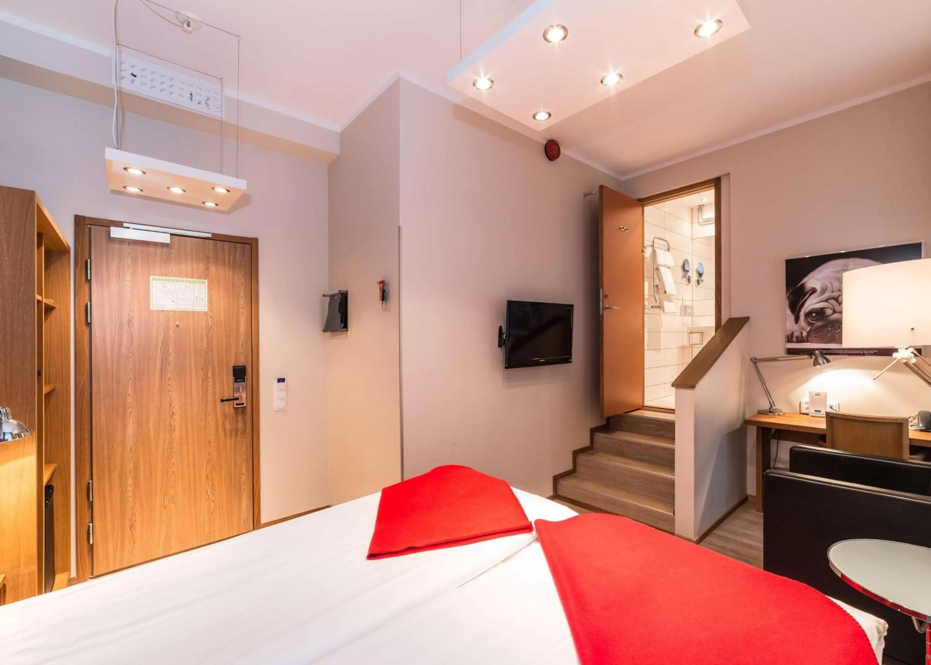 Photo of the whole room, Bed in Hotell Stadsparken