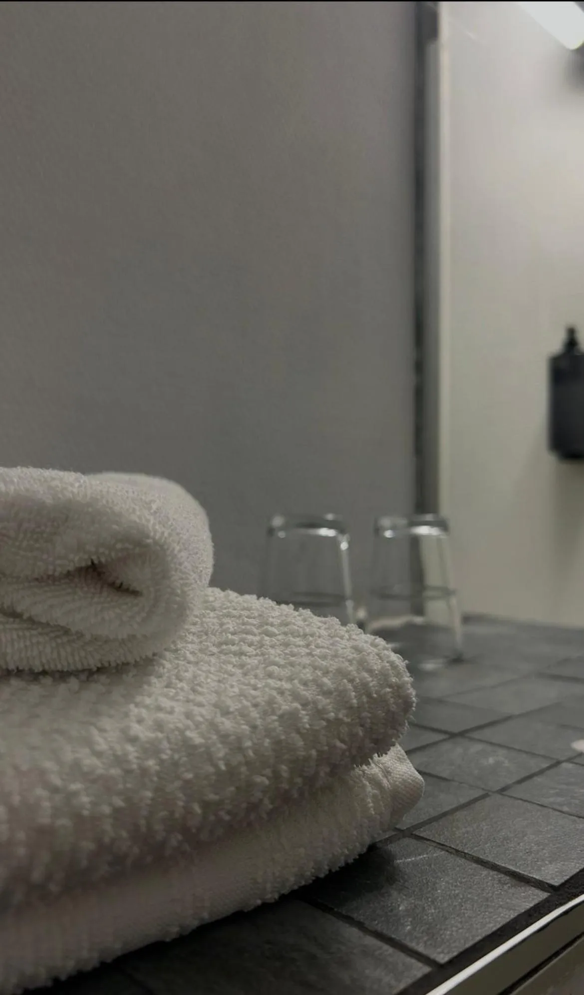 towels in Ibis Budget Agen