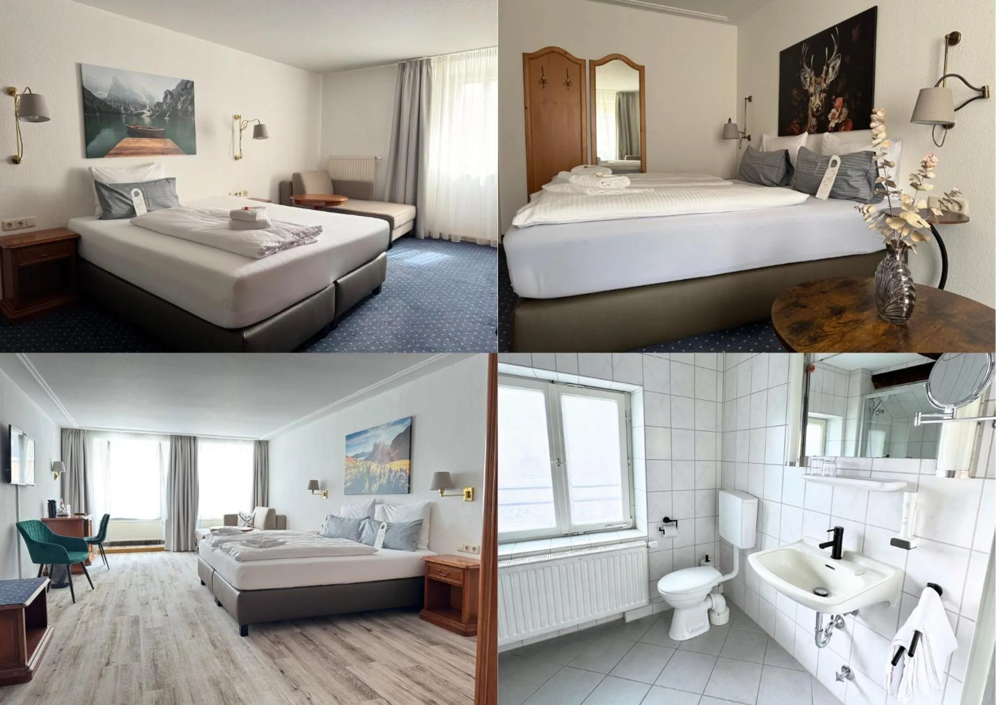 Photo of the whole room, Bed in Hotel Goldener Hirsch