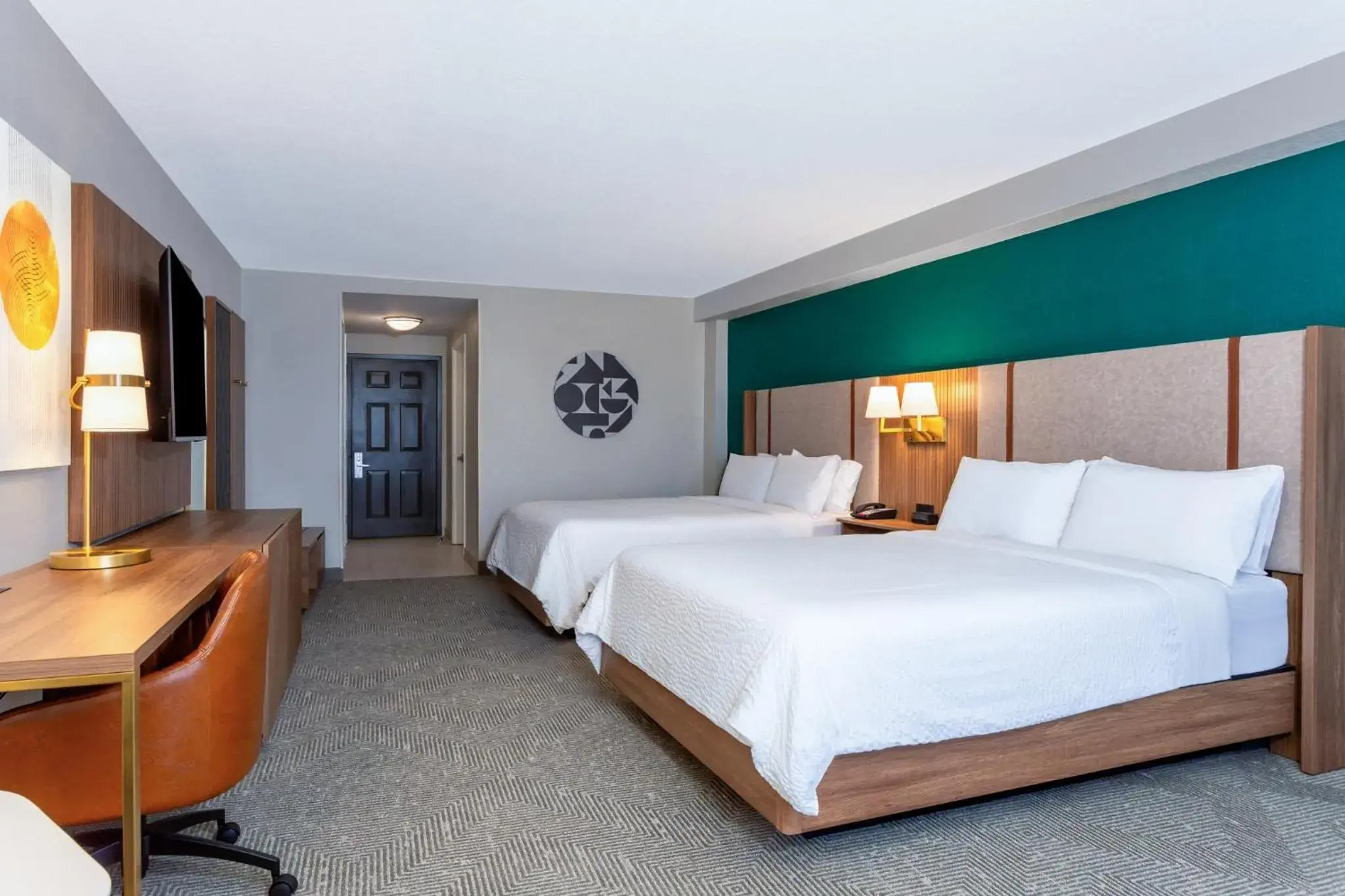 Standard Queen Room with Two Queen Beds and Shower - Mobility Accessible in Holiday Inn Hotel & Suites Daytona Beach On The Ocean by IHG Standard Queen Room with Two Queen Beds and Shower - Mobility Accessible in Holiday Inn Hotel & Suites Daytona Beach On The Ocean by IHG