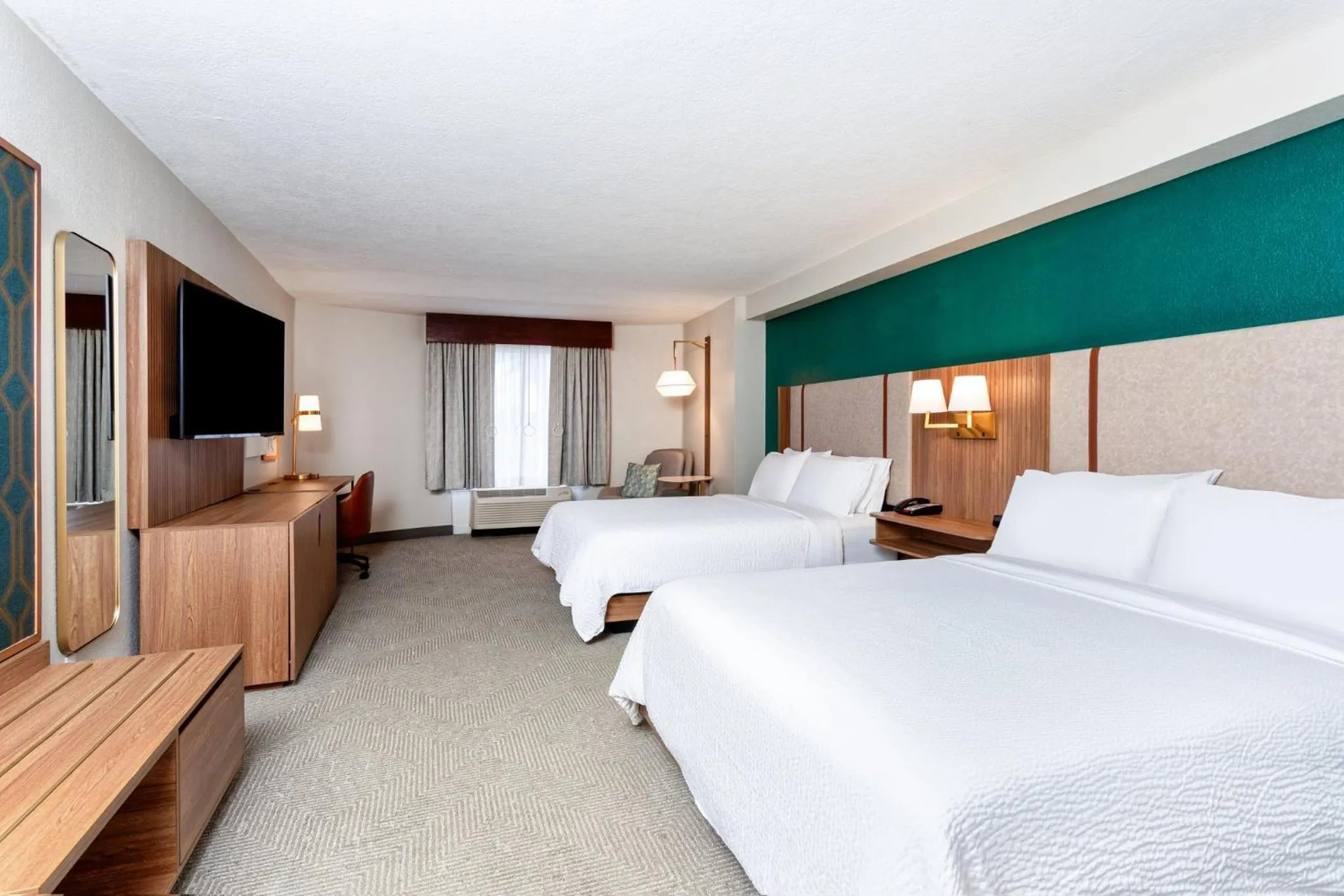 Photo of the whole room, Bed in Holiday Inn Hotel & Suites Daytona Beach On The Ocean by IHG