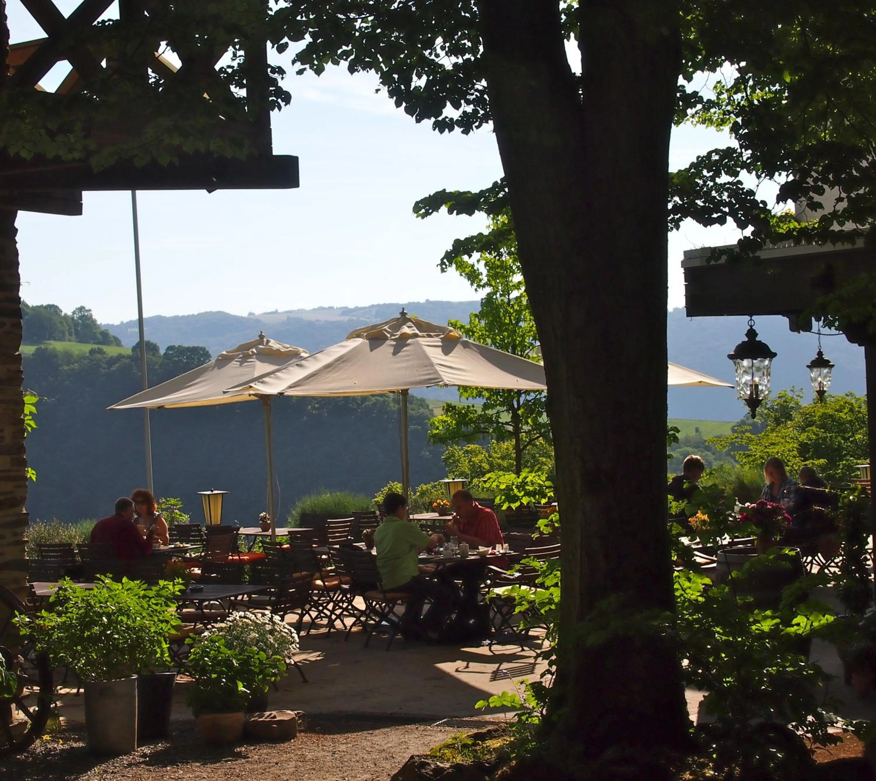 Patio in Berghotel Wintersberg