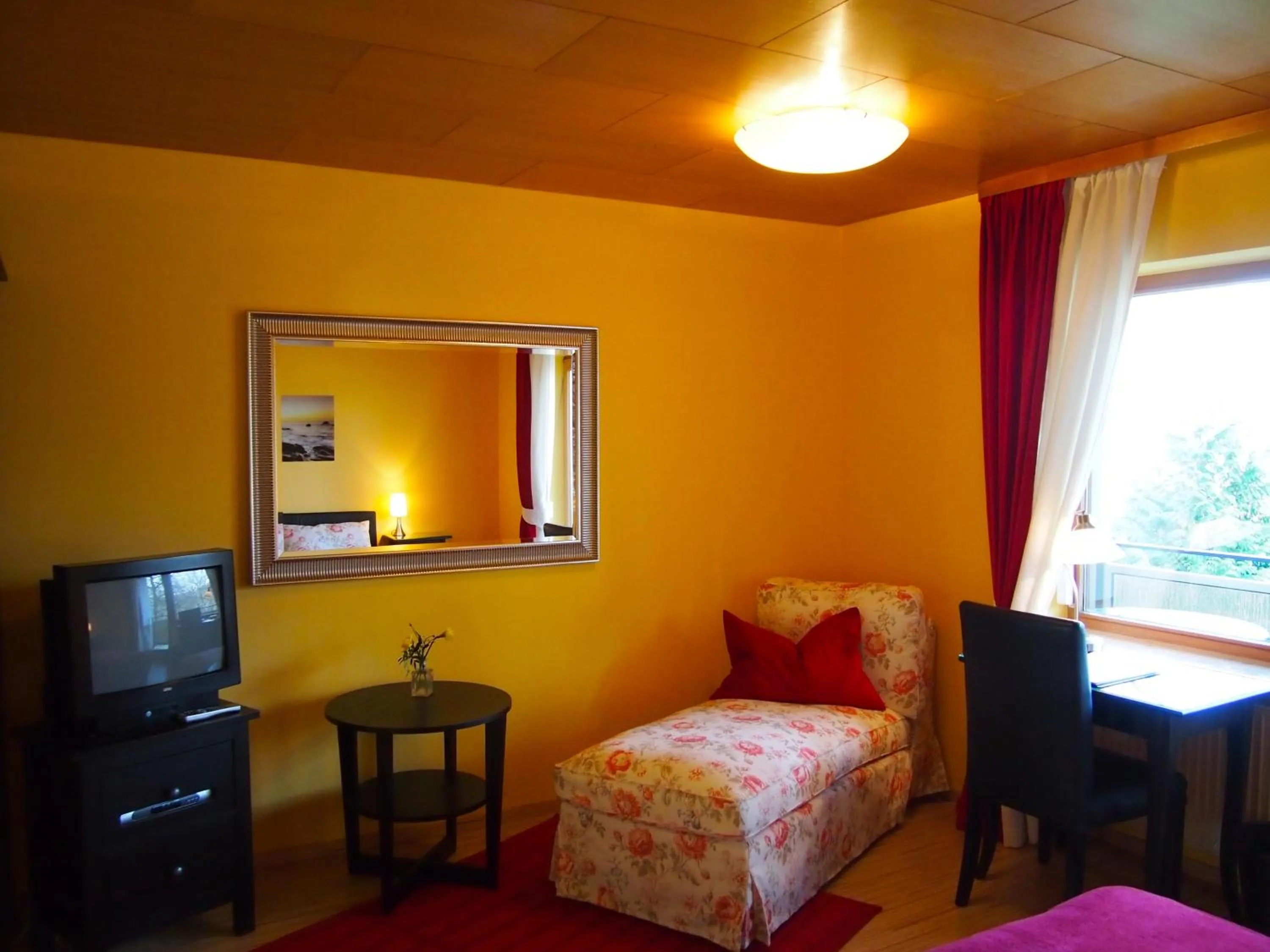 Decorative detail, Bed in Berghotel Wintersberg