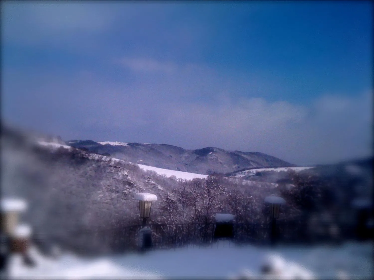 Natural landscape in Berghotel Wintersberg