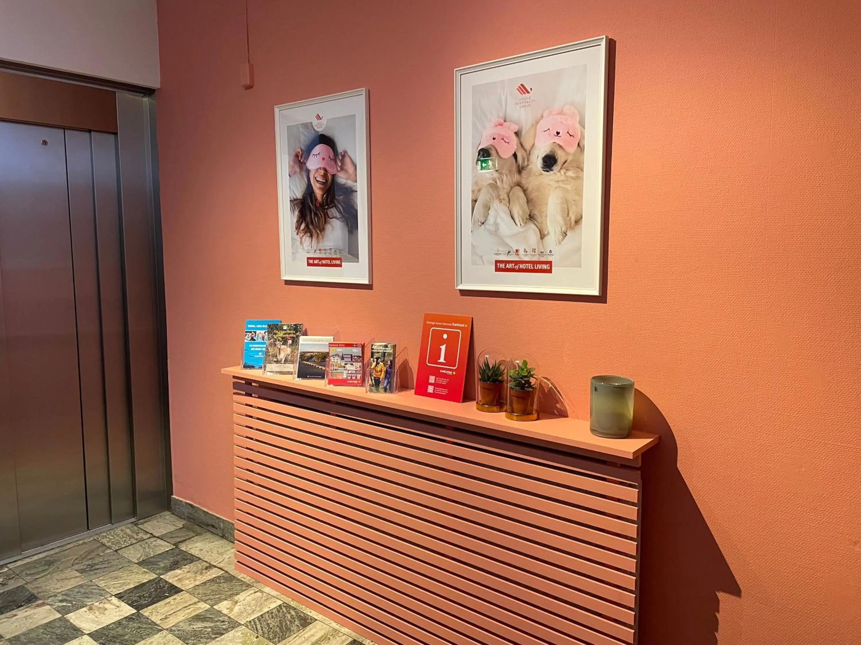 Lobby or reception in Good Morning Karlstad City