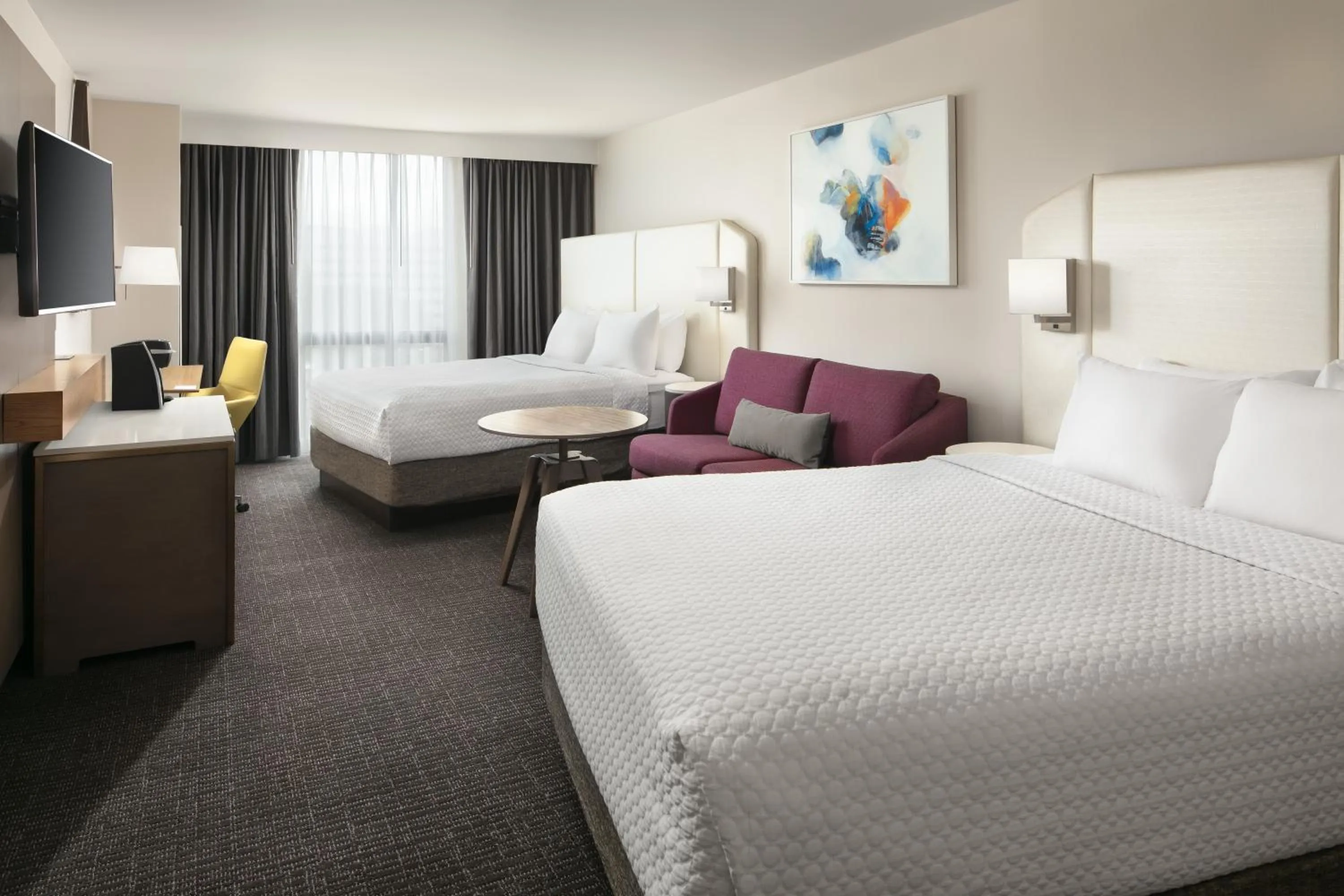 Bed in Crowne Plaza Dallas Market Ctr - Love Field, an IHG Hotel
