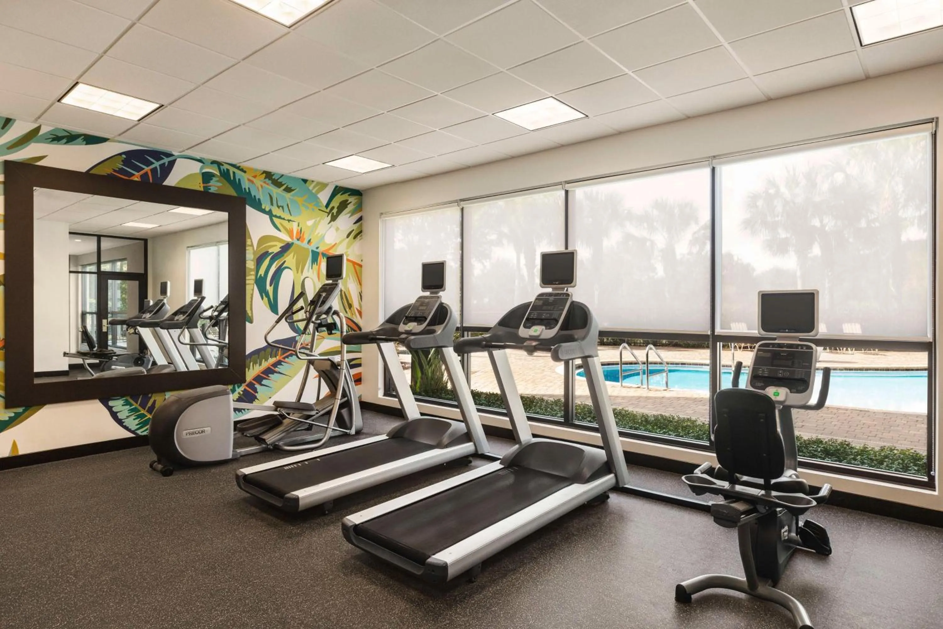 Fitness centre/facilities in Hilton Garden Inn Palm Coast Town Center