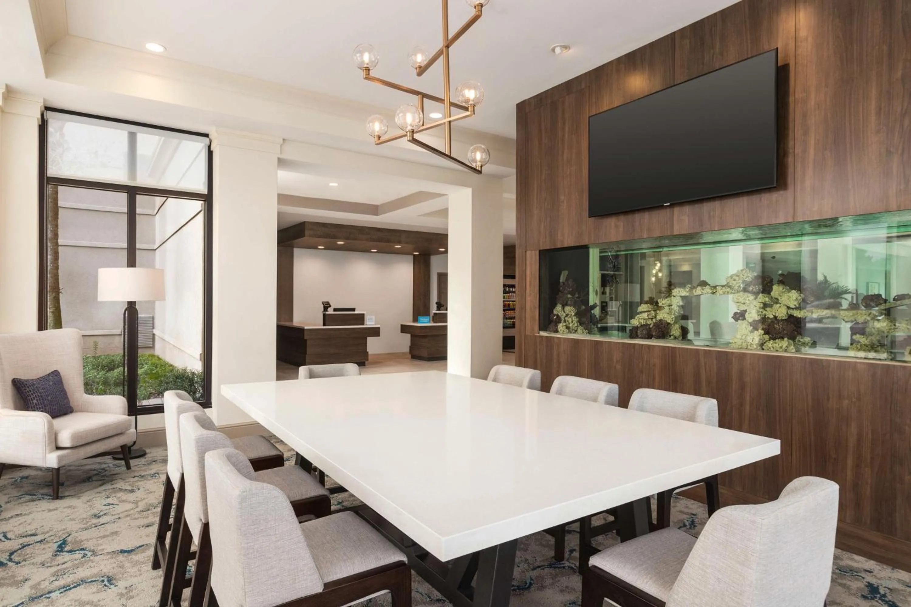 Lobby or reception in Hilton Garden Inn Palm Coast Town Center