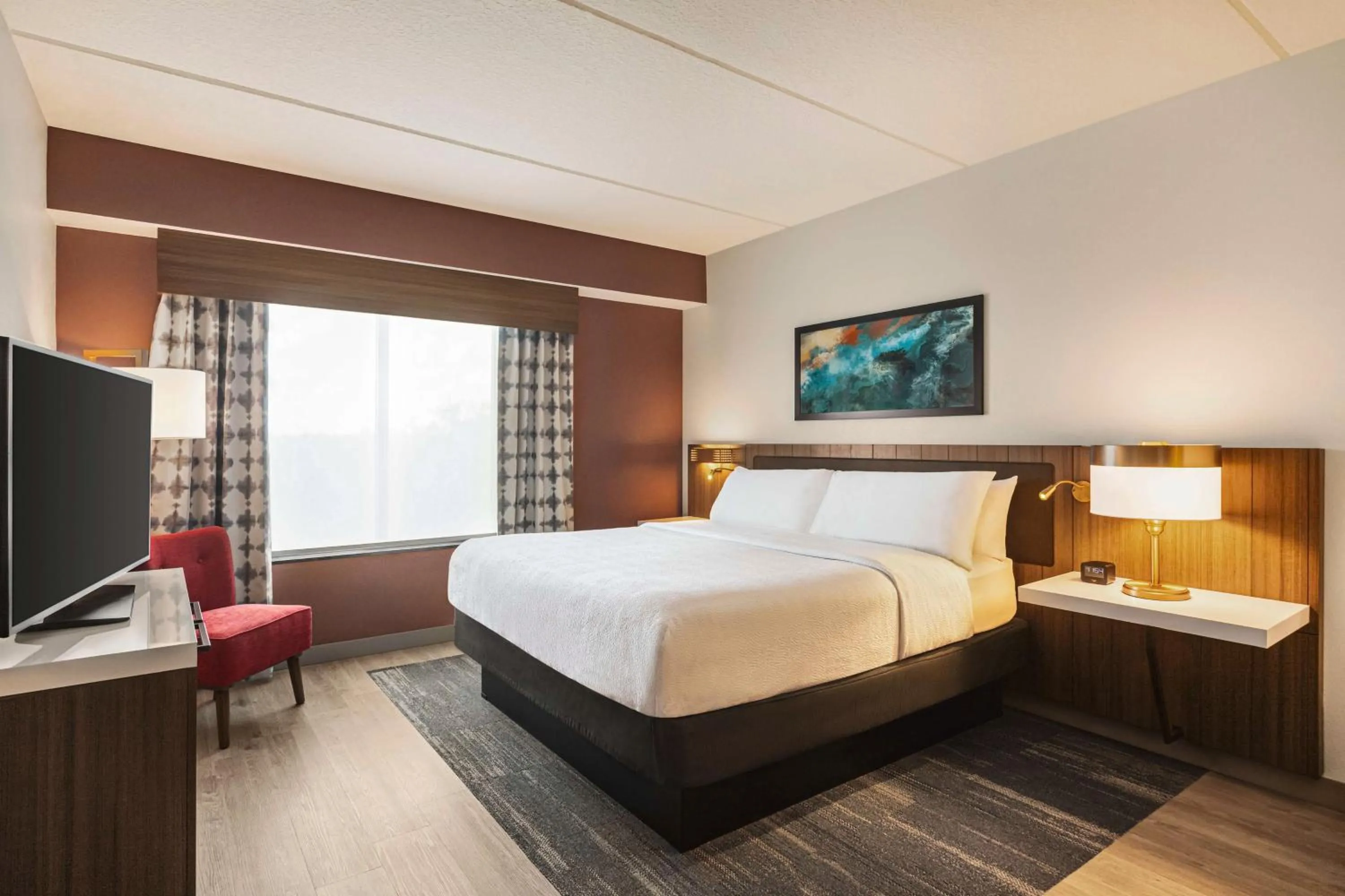 Bed in Hilton Garden Inn Palm Coast Town Center