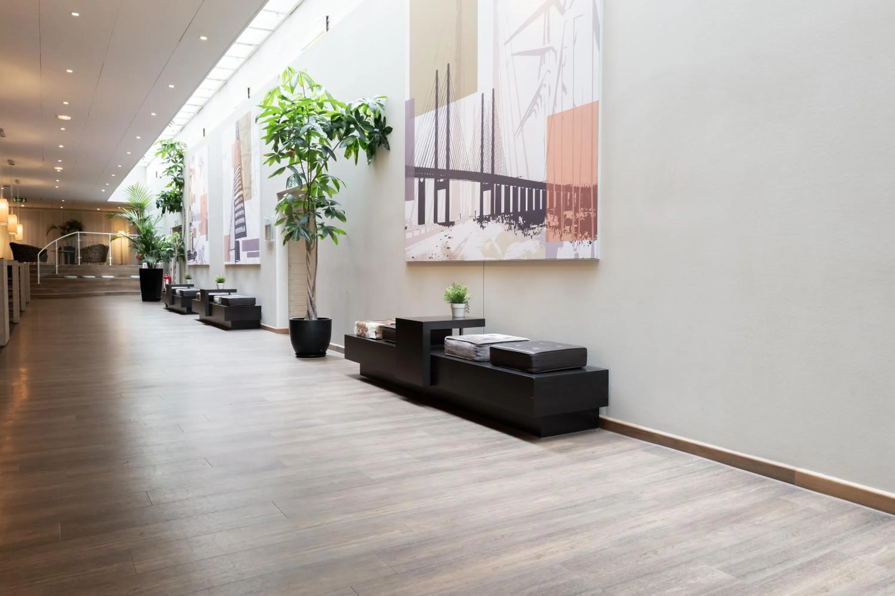 Seating area in Good Morning+ Malmö