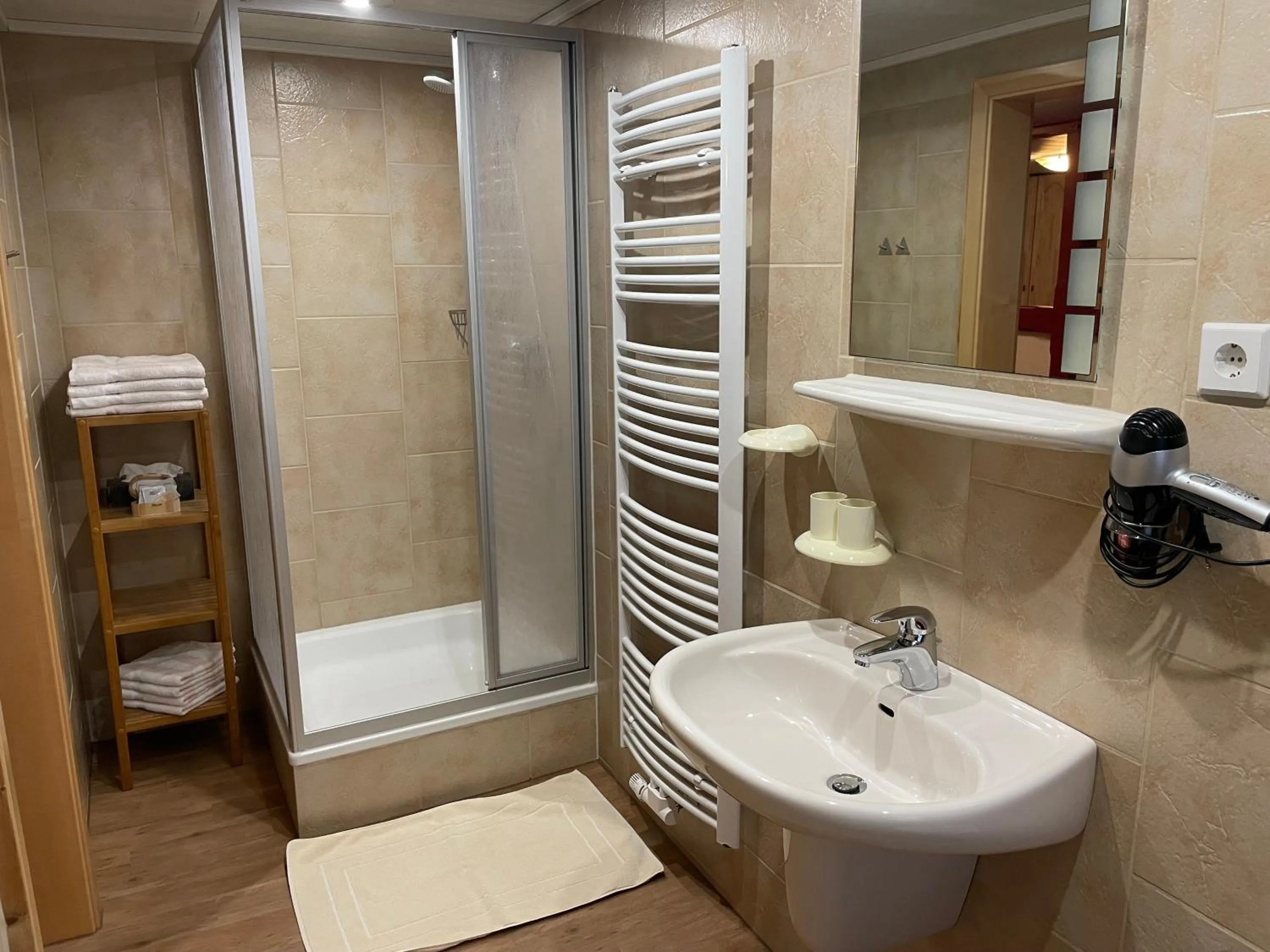 Shower in Land-Hotel Mühlengrund