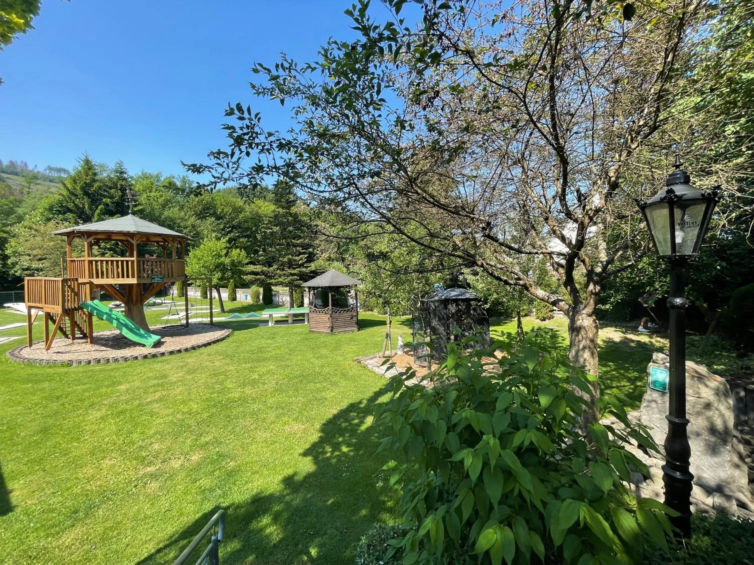 Children play ground in Land-Hotel Mühlengrund