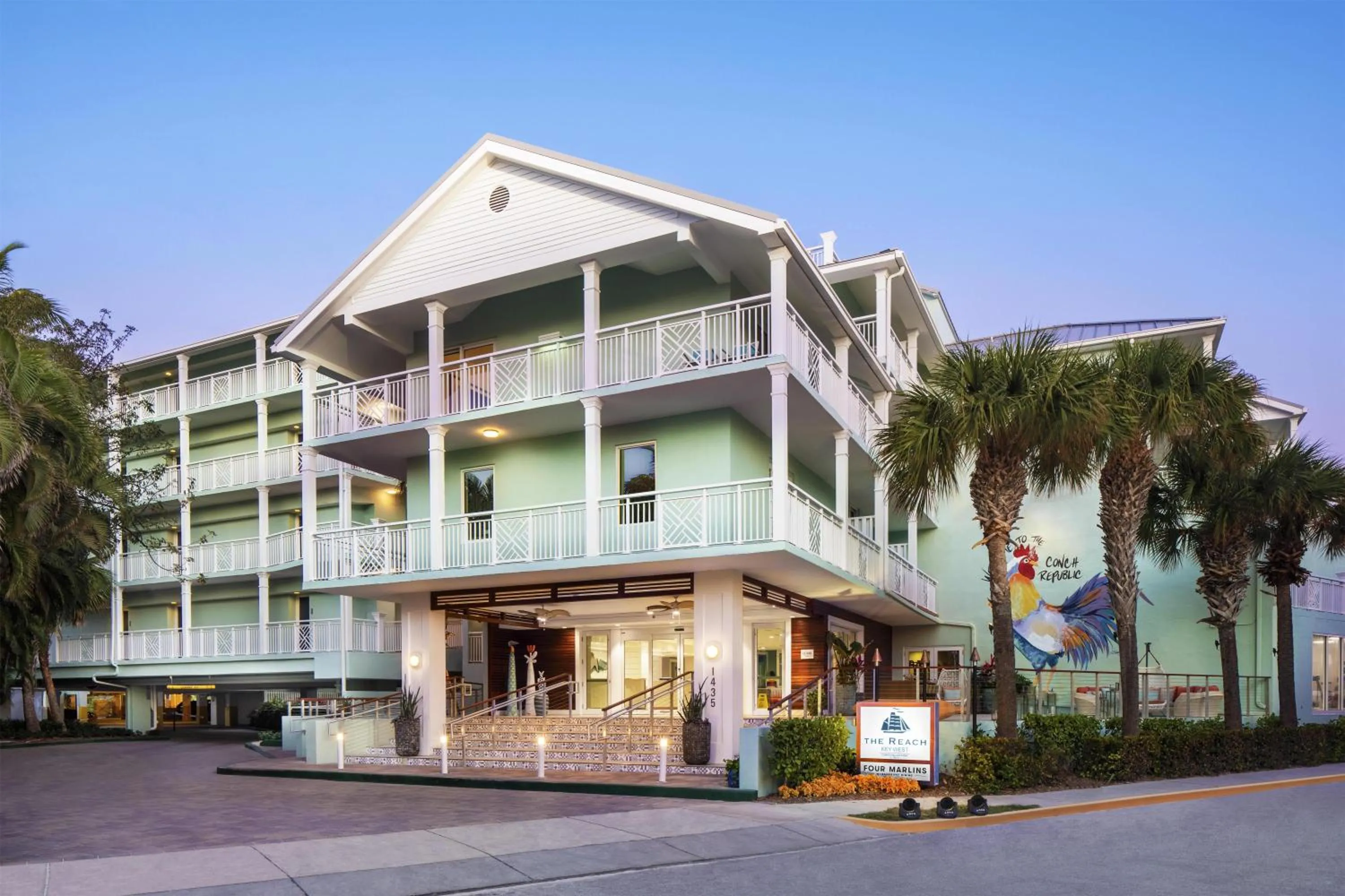 Property building in The Reach Key West, Curio Collection by Hilton
