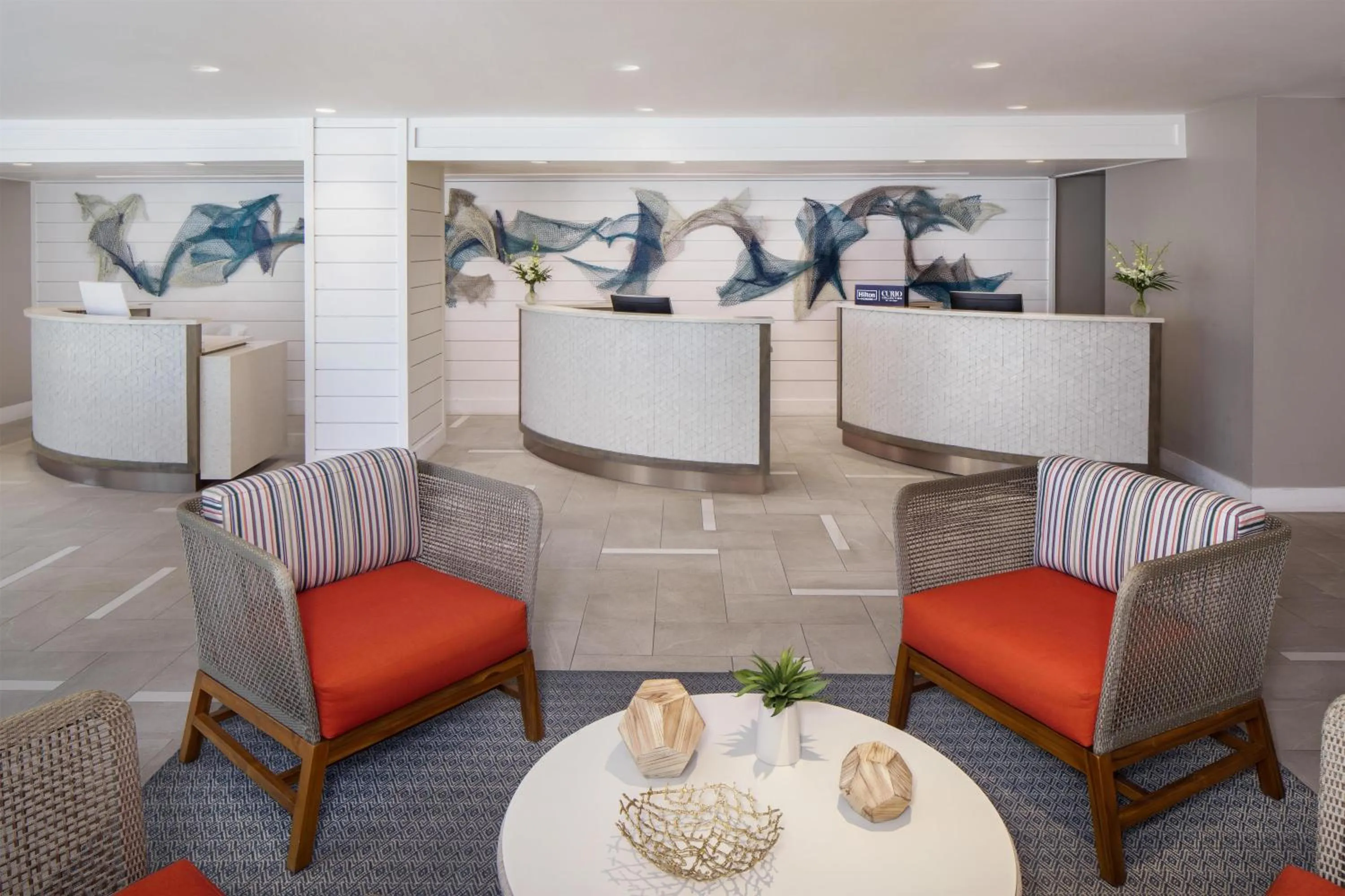Lobby or reception in The Reach Key West, Curio Collection by Hilton