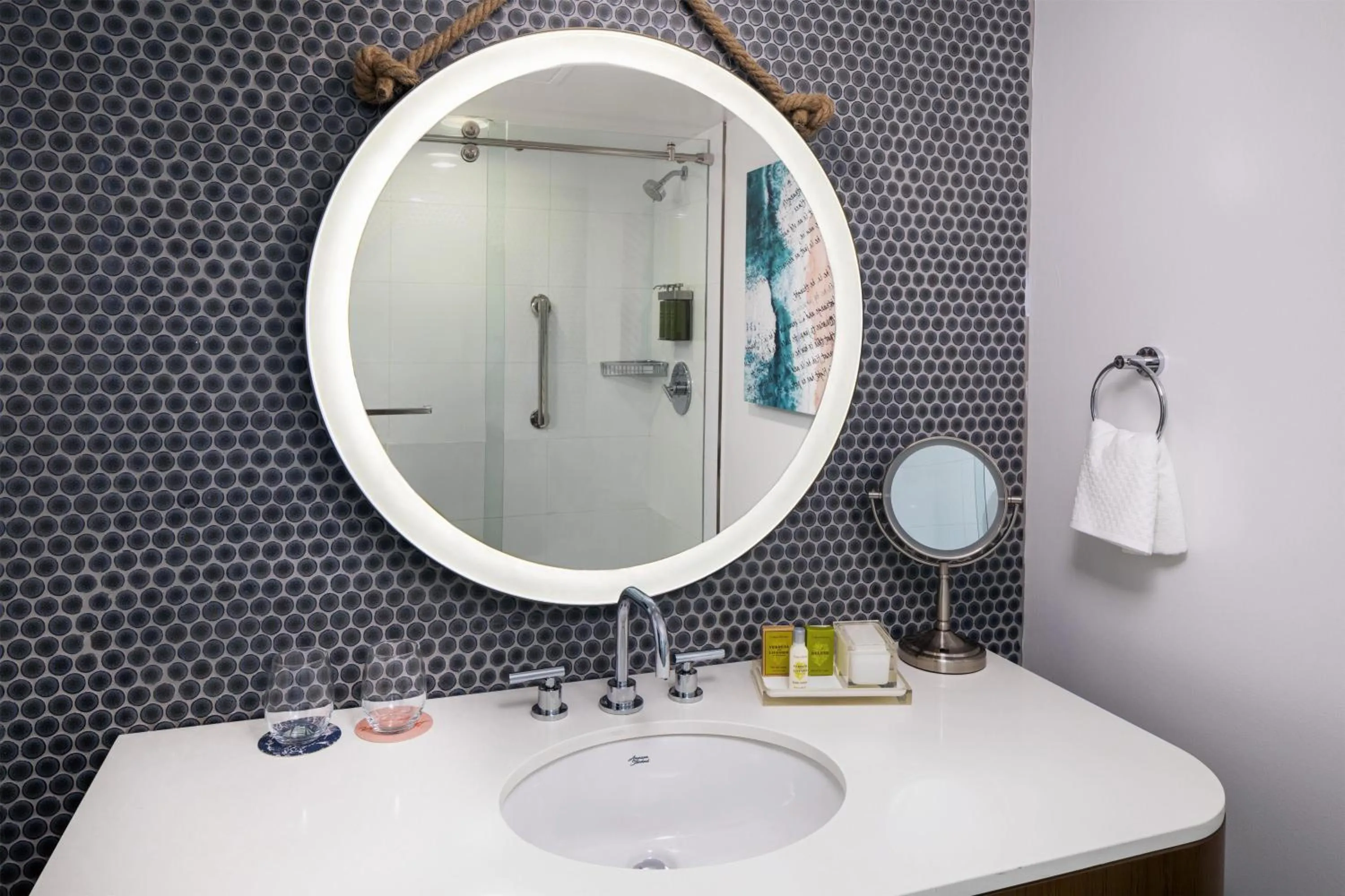 Bathroom in The Reach Key West, Curio Collection by Hilton