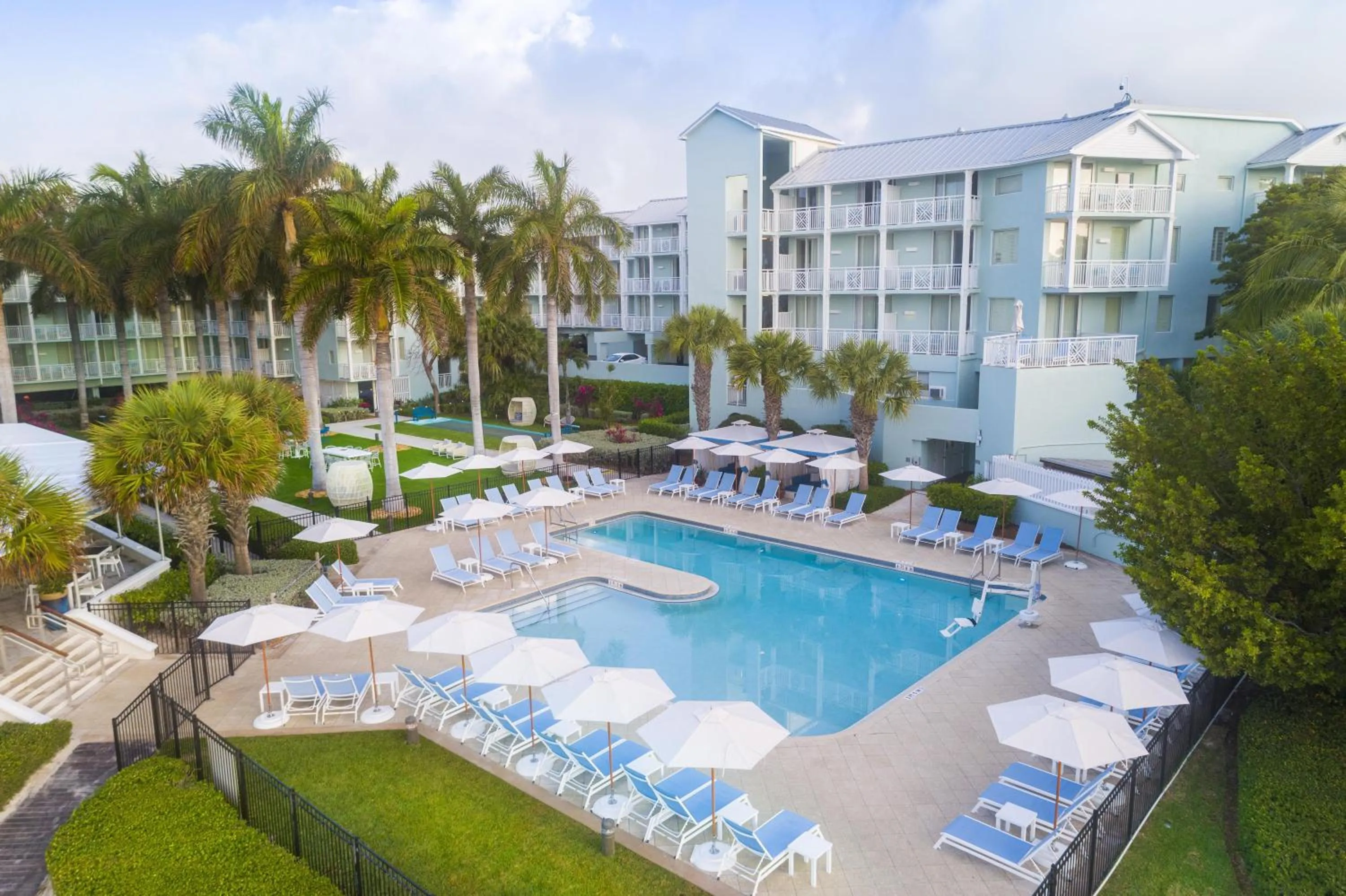 Pool view in The Reach Key West, Curio Collection by Hilton