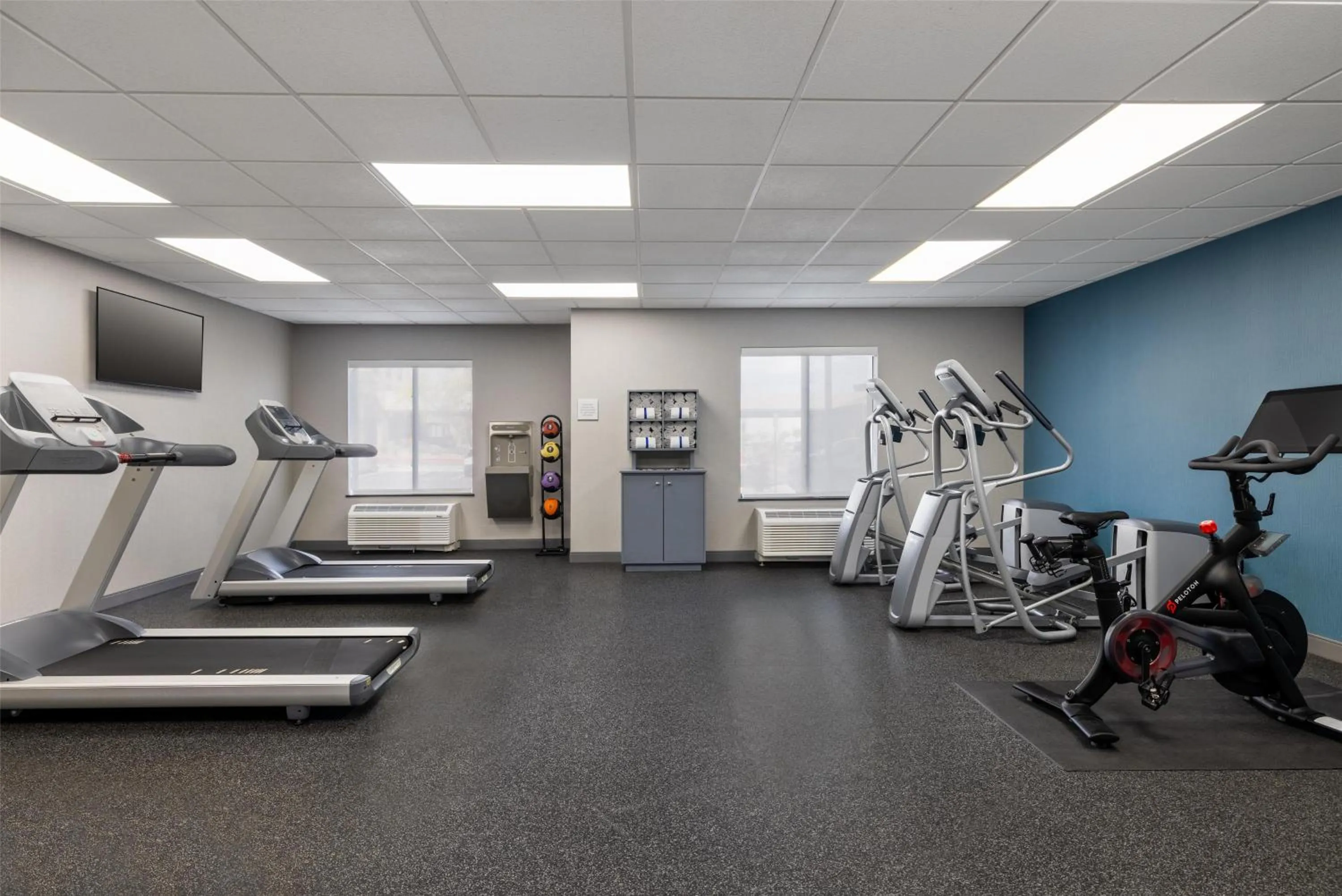 Fitness centre/facilities in Hampton Inn Las Vegas/North Speedway