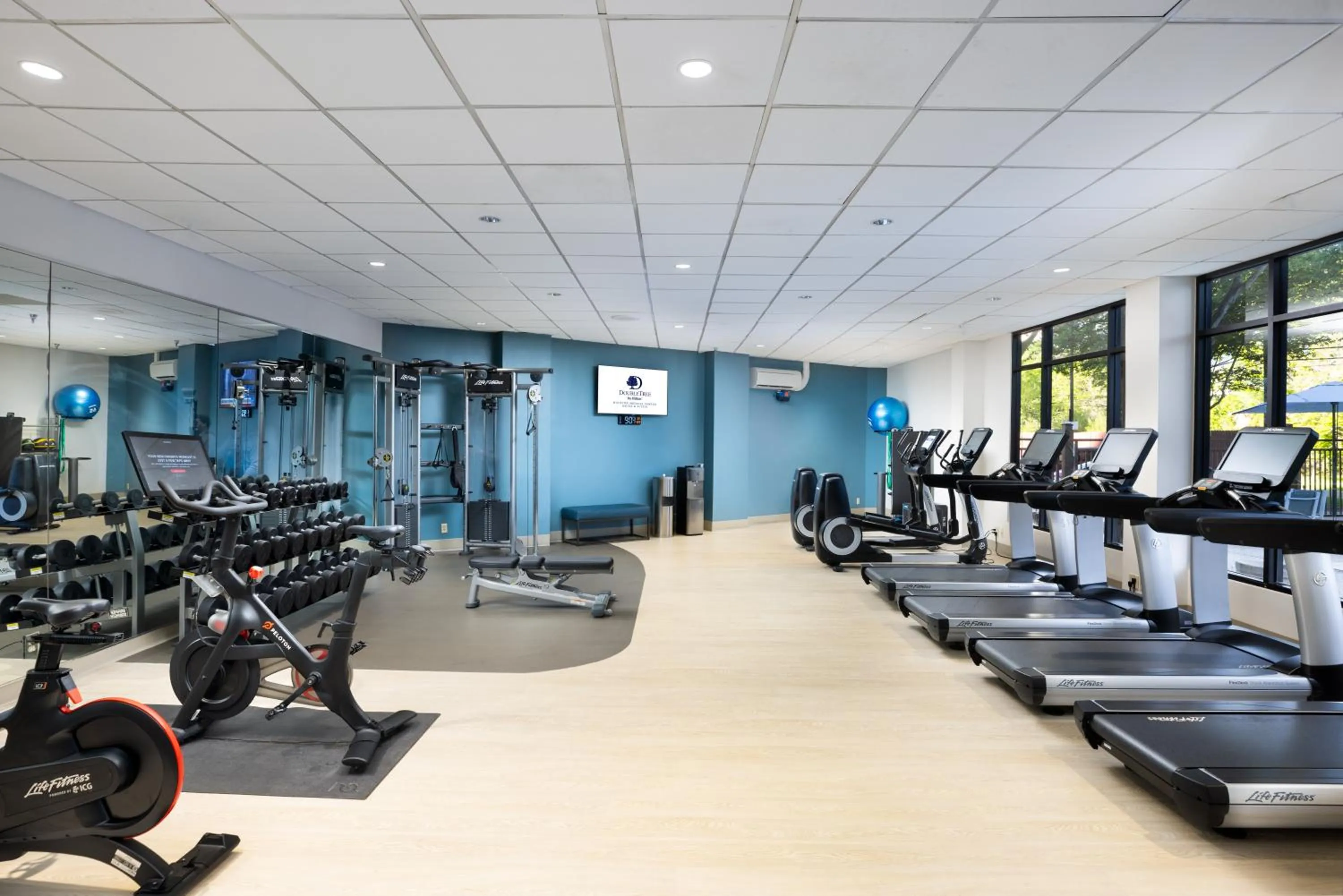 Fitness centre/facilities in DoubleTree by Hilton Houston Medical Center Hotel & Suites
