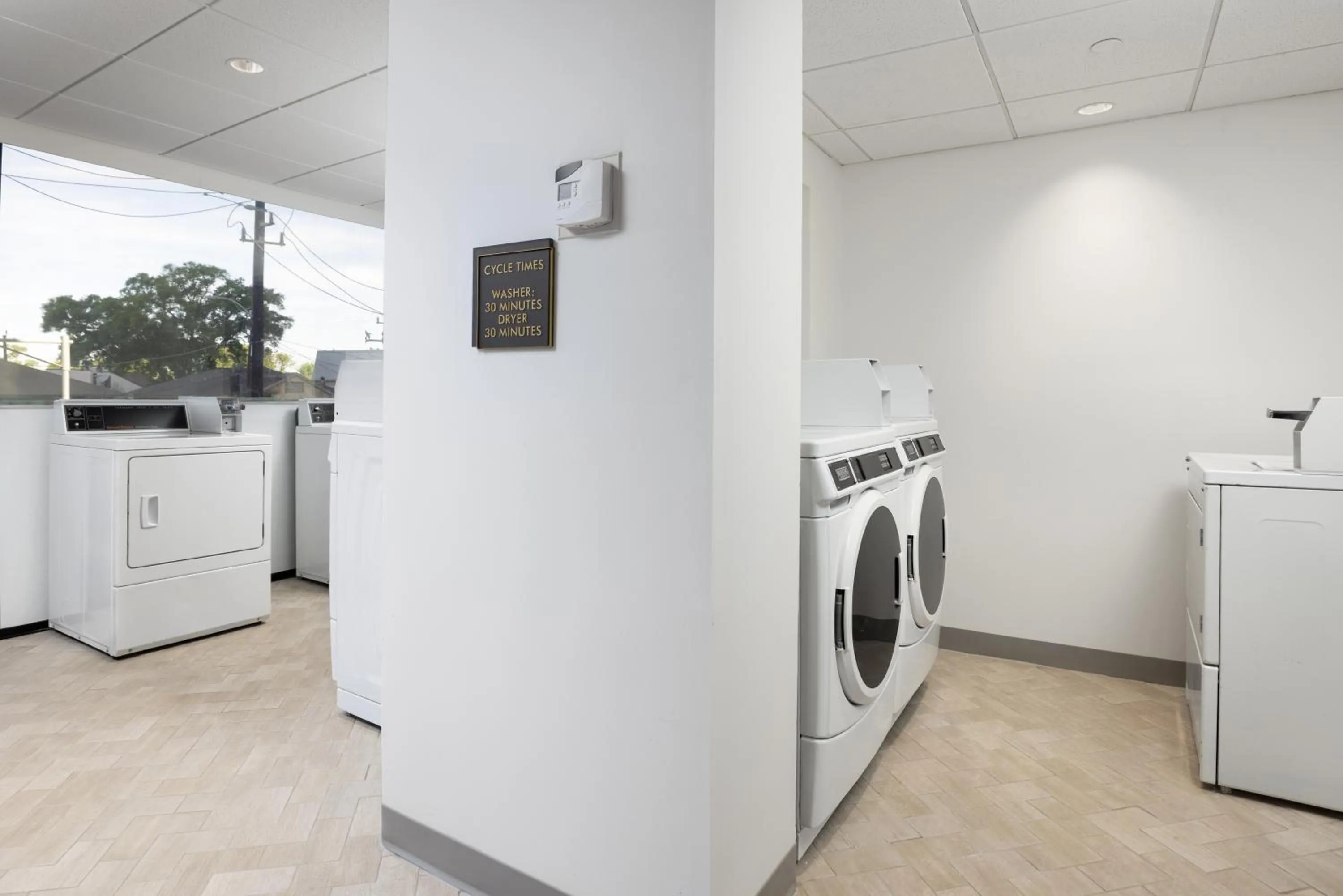 laundry in DoubleTree by Hilton Houston Medical Center Hotel & Suites